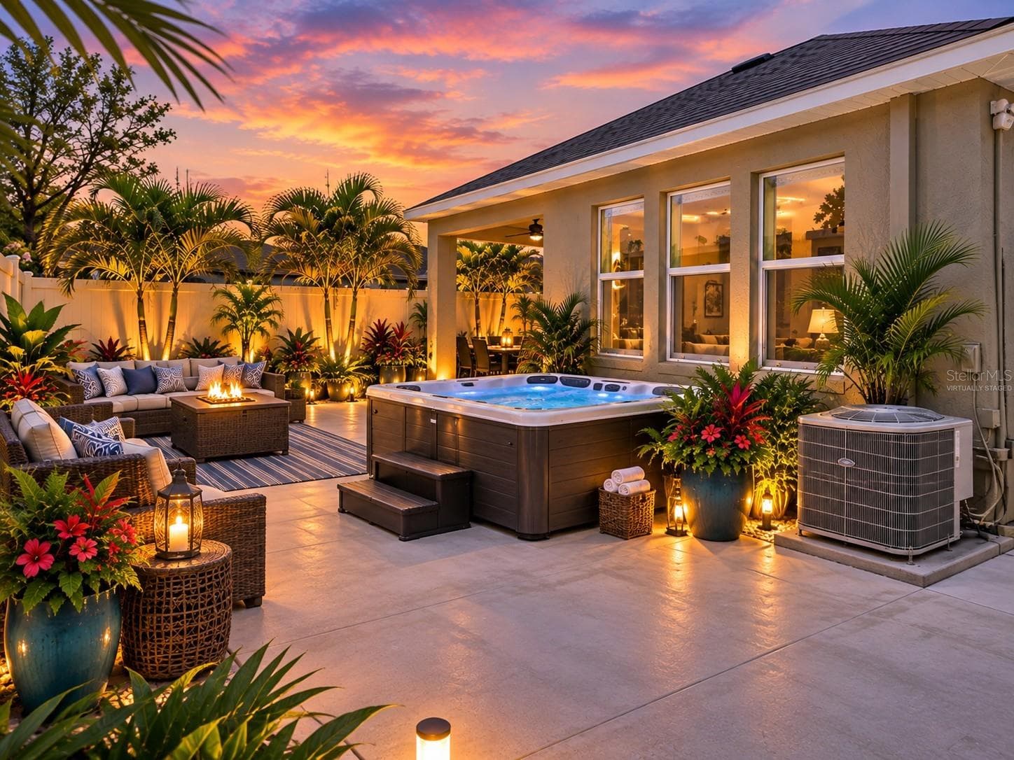Virtually Staged - 1461 N RIVER CIR, TARPON SPRINGS