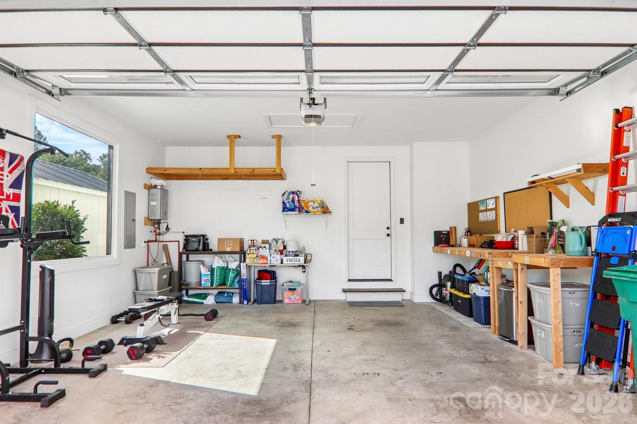 2 Double Car Garage with Window and exterior door - 107 New Pinner Place, Arden