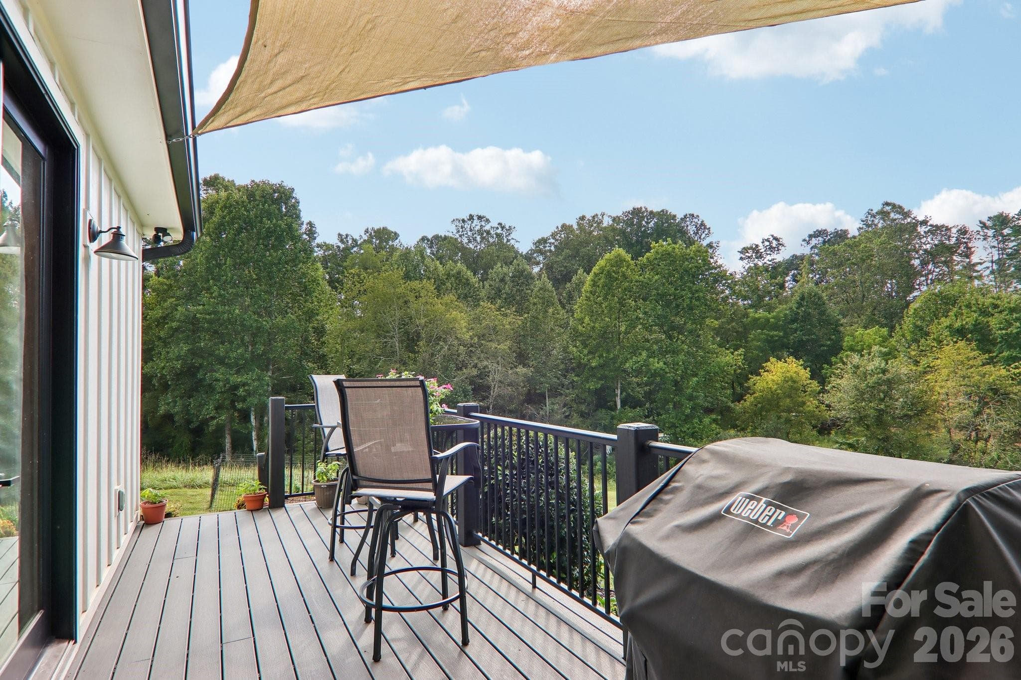 Back Deck & Grilling area - 107 New Pinner Place, Arden