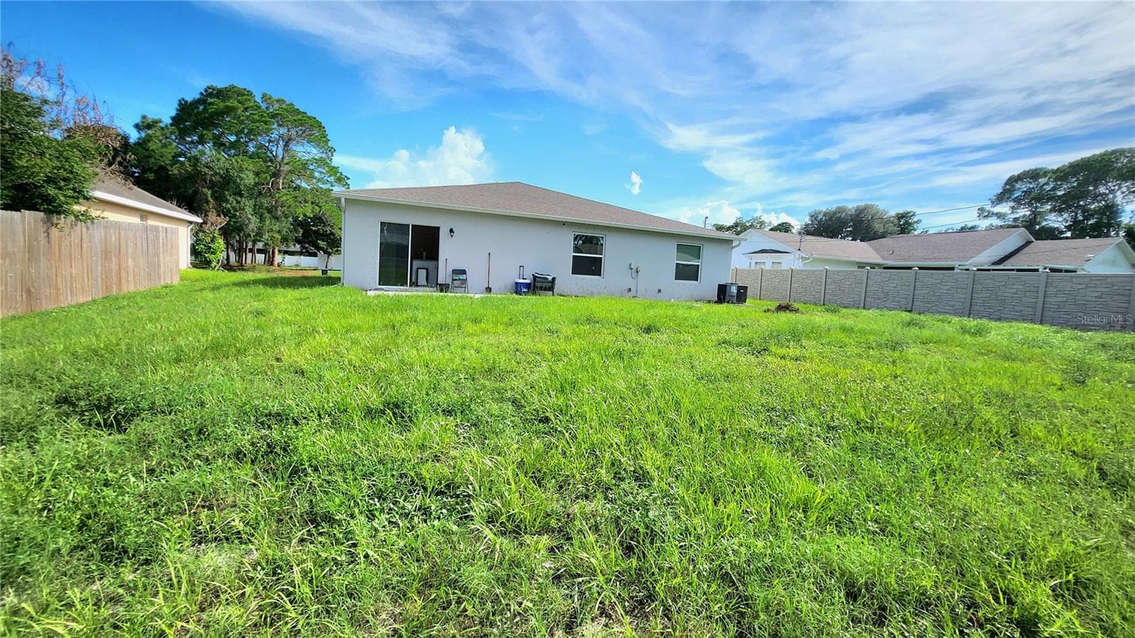 Backyard - 1051 POPE ST NW, PALM BAY