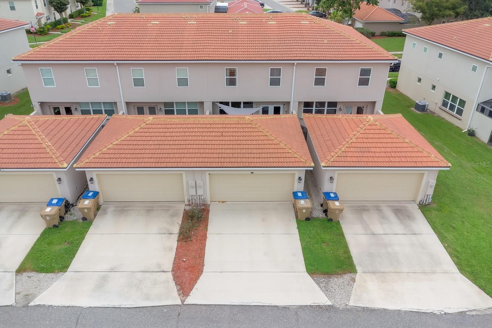 Aerial Back Alley - 3113 VIA OTERO DR, KISSIMMEE