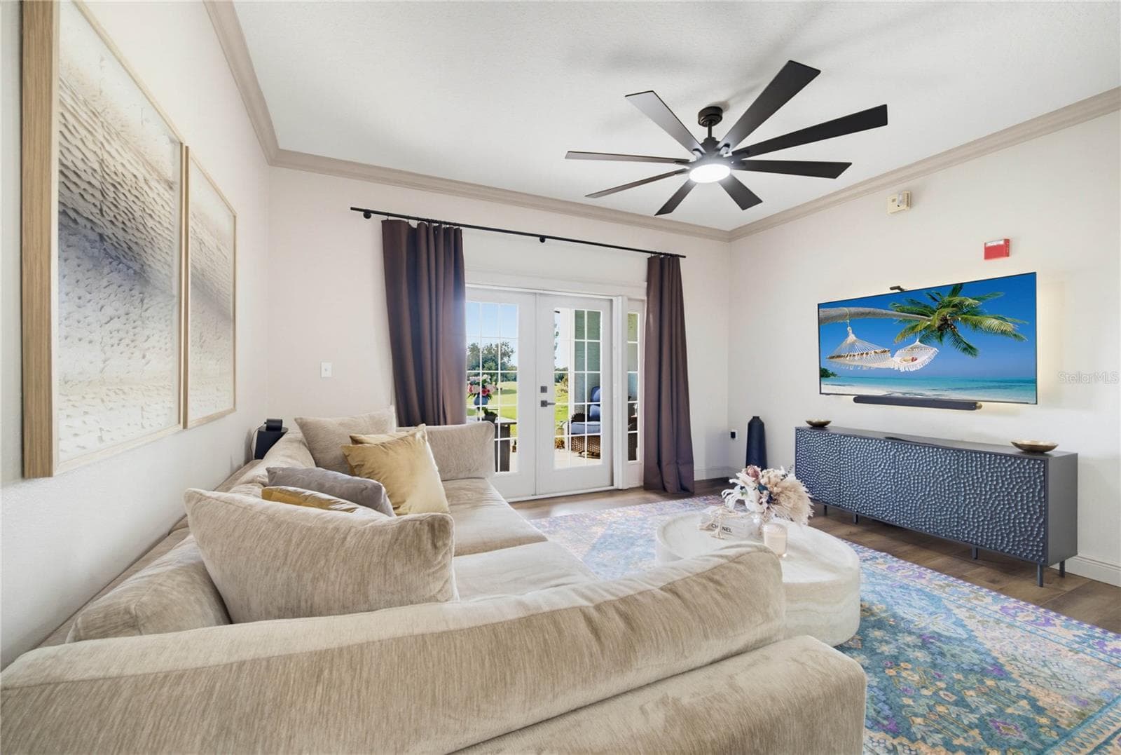 Living Room - 7655 HERITAGE CROSSING WAY #102, KISSIMMEE