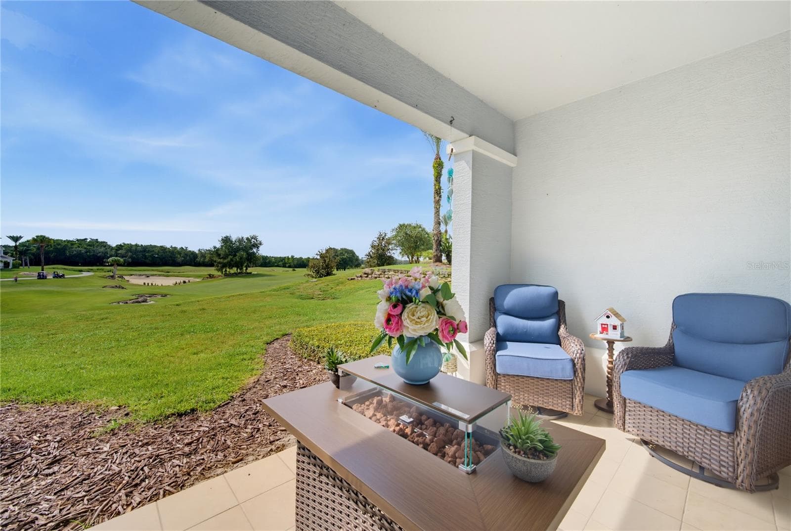 Living Room Balcony - 7655 HERITAGE CROSSING WAY #102, KISSIMMEE