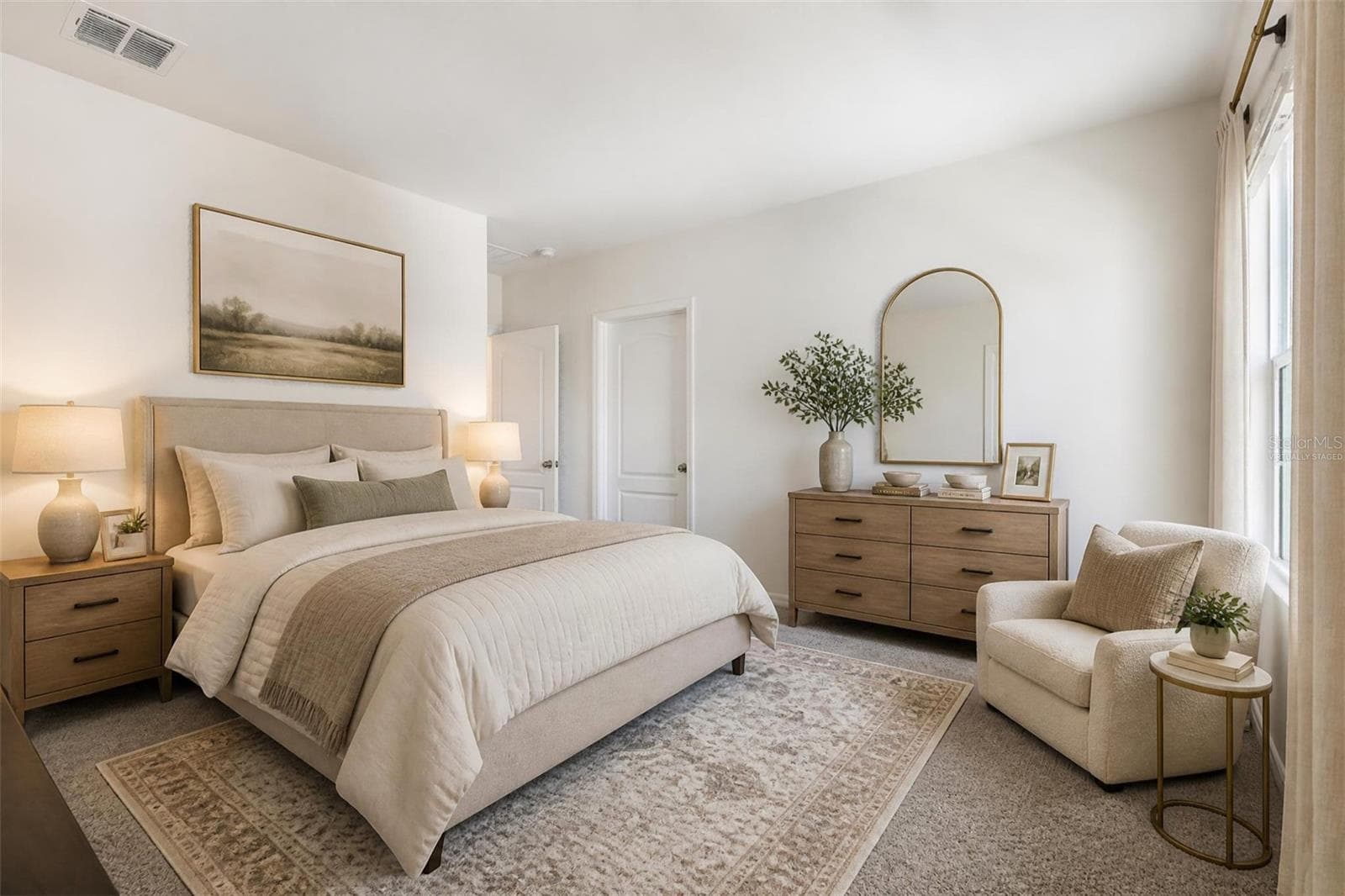 Virtually staged Bedroom 4 - 2945 ELIO HAMMOCK DR, HARMONY