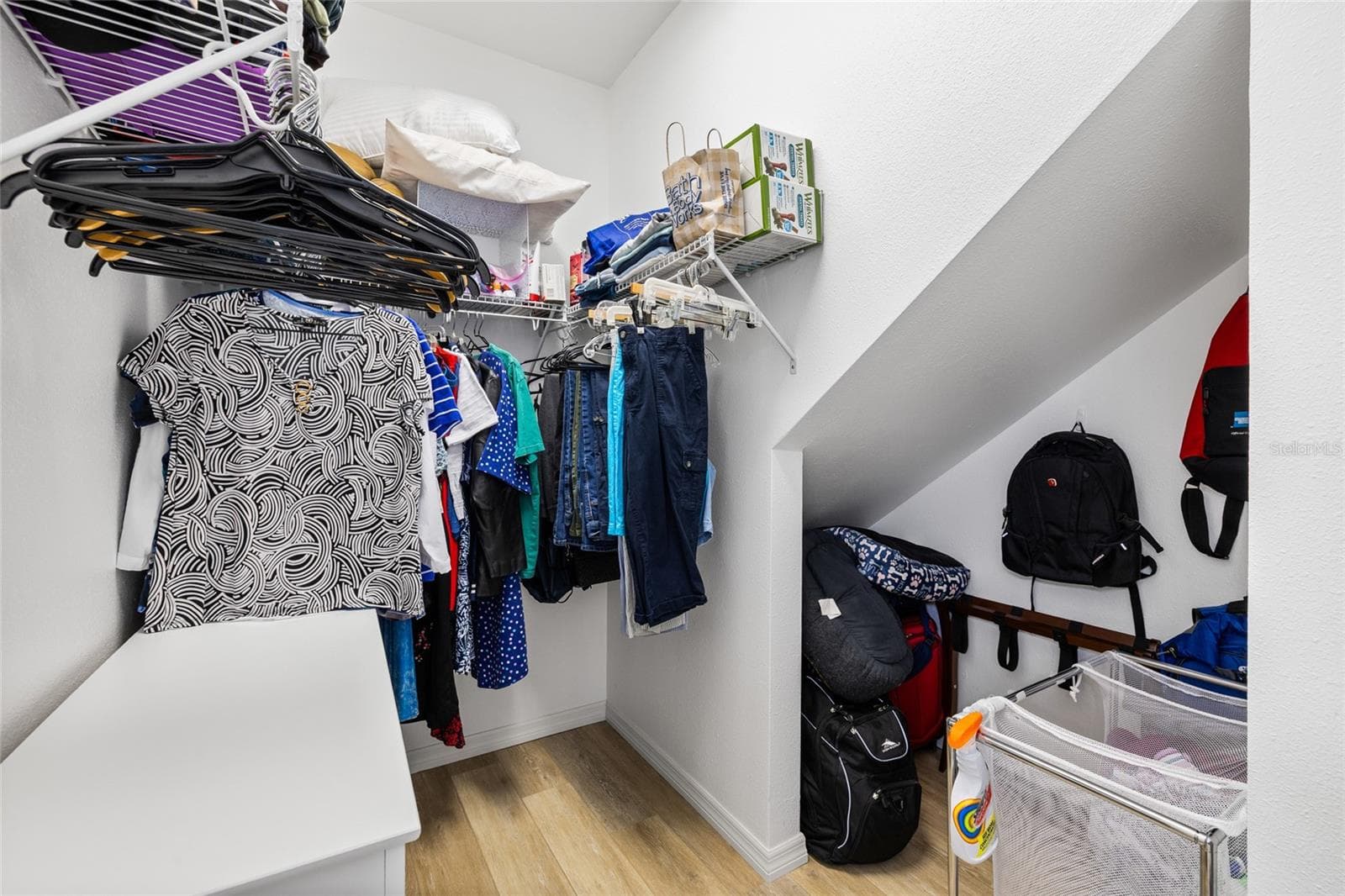 Primary suite walk in closet. Plenty of storage space. - 8519 ARABELLA LN, SEMINOLE
