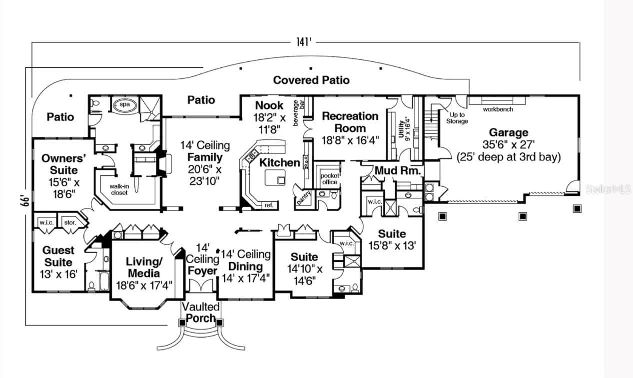 Floor plan - 16405 NW HIGHWAY 464B, MORRISTON
