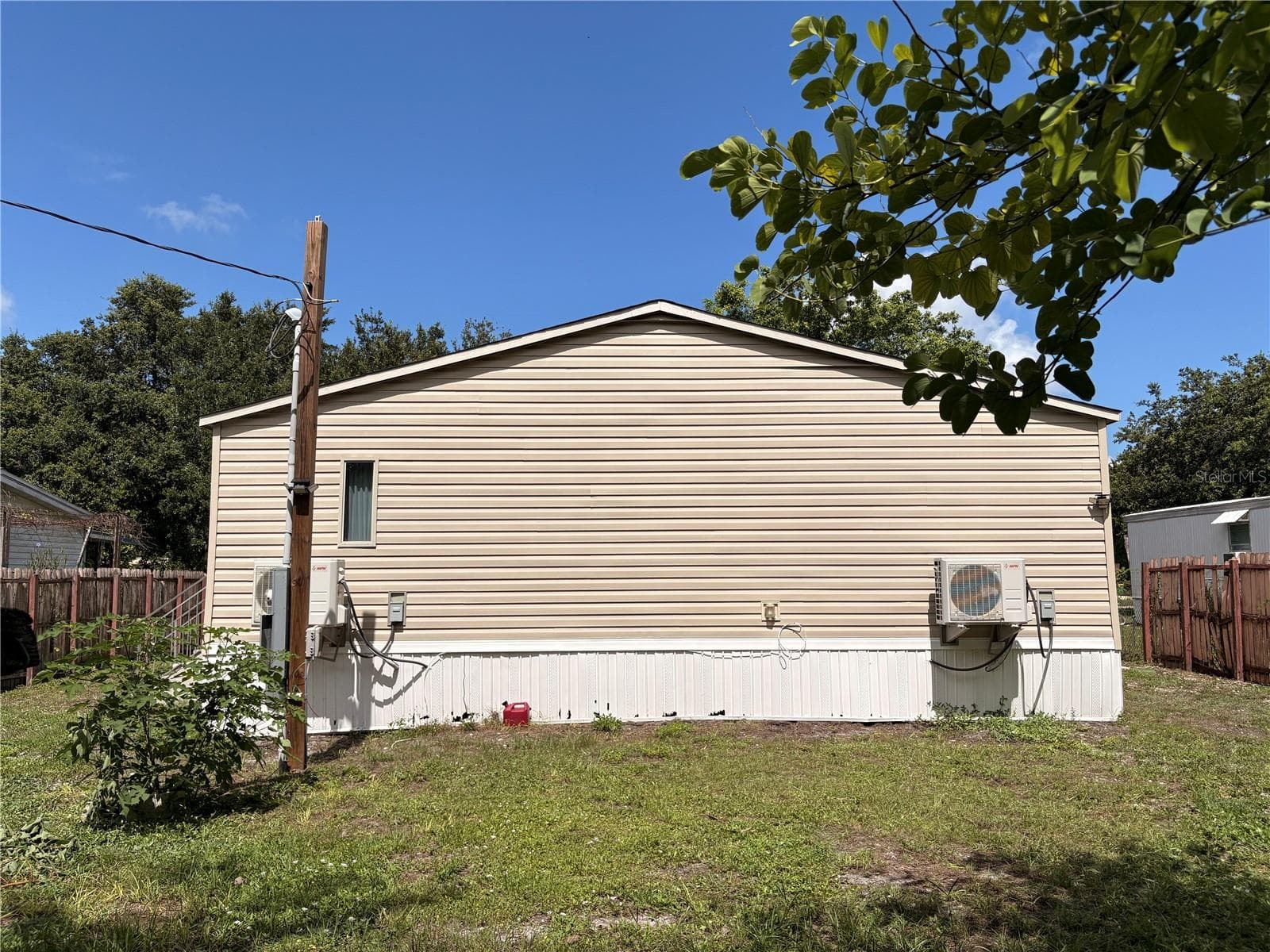 Back Yard View - 1012 WARDEN LN, IMMOKALEE