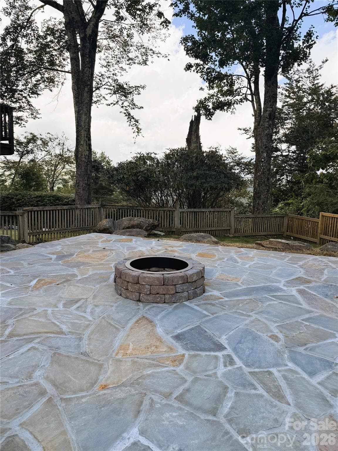Outdoor Patio/Firepit - 301 Highland Circle, Sugar Mountain