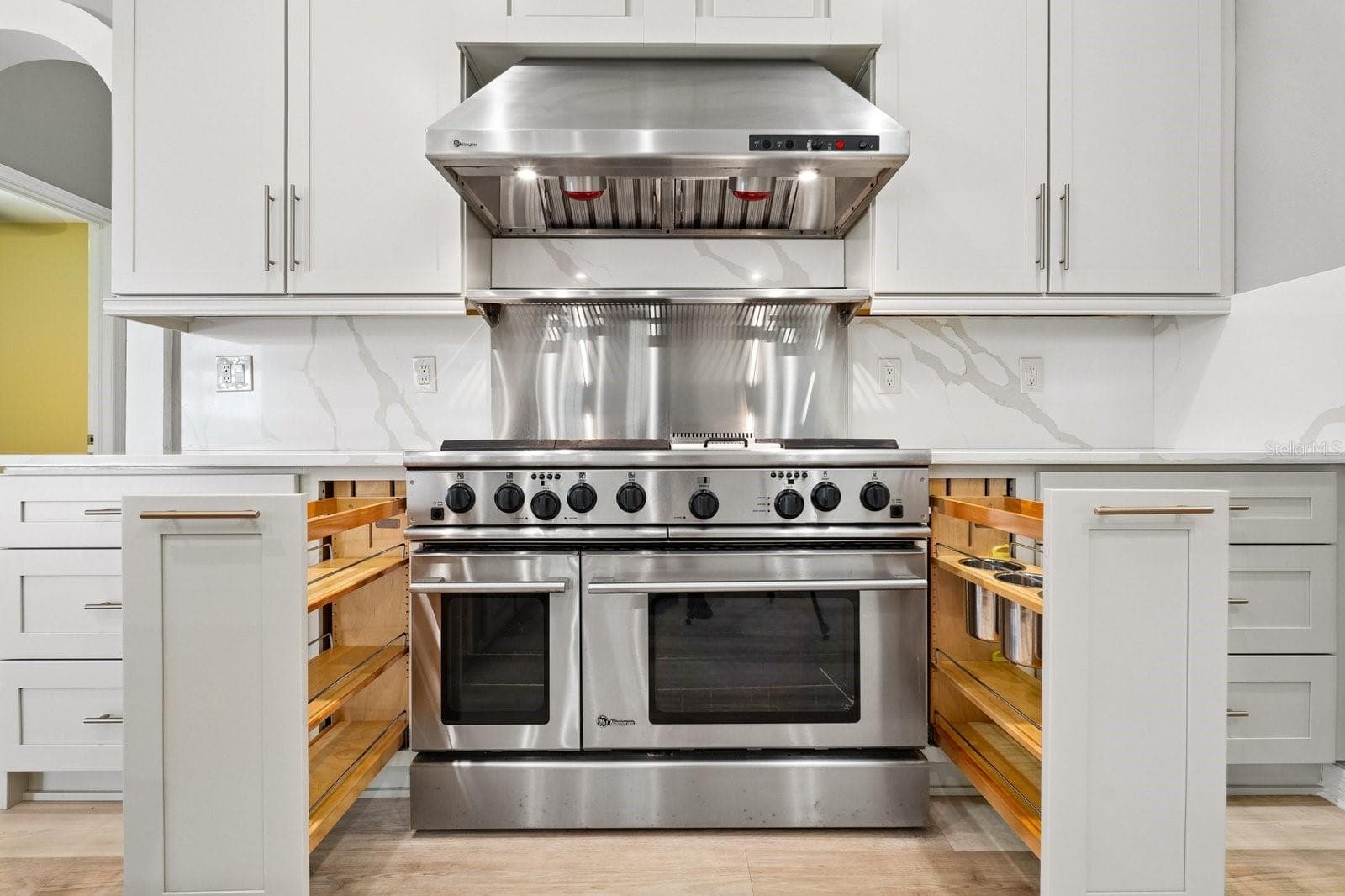 Custom Cabinetry with Pull-Outs - 1003 KINGS WAY LN, TARPON SPRINGS