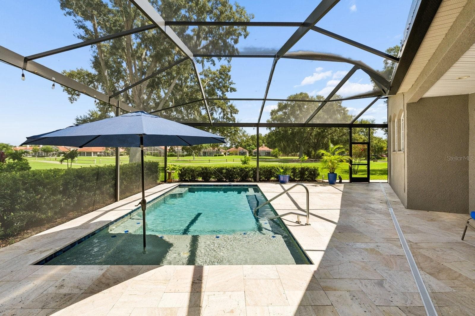 Sun Shelf in Pool - 1003 KINGS WAY LN, TARPON SPRINGS