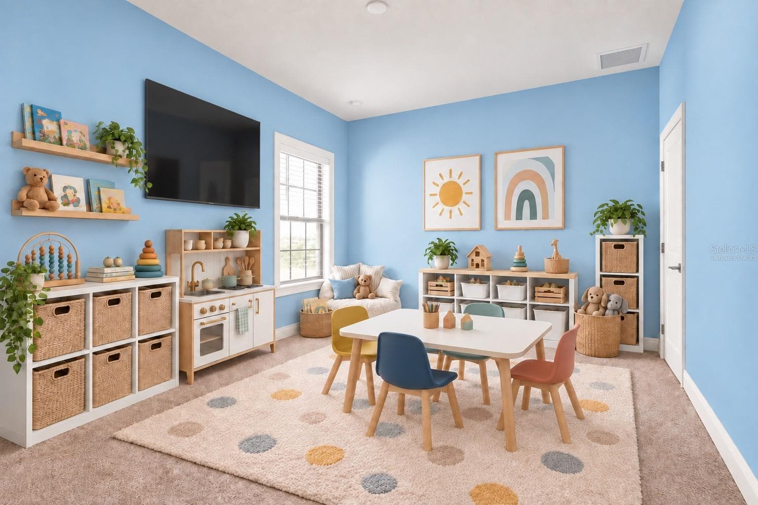 Virtually Staged - 1st Floor Playroom Option - 13113 WILDFLOWER MEADOW DR, RIVERVIEW