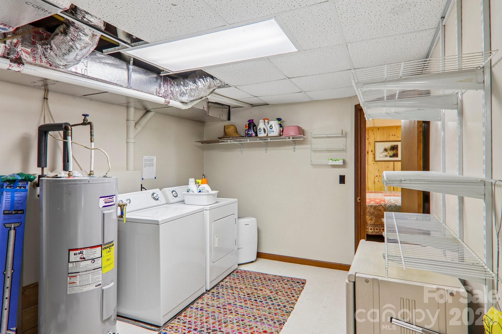 Laundry Room Lower Level - 459 Lookout Drive, Mars Hill