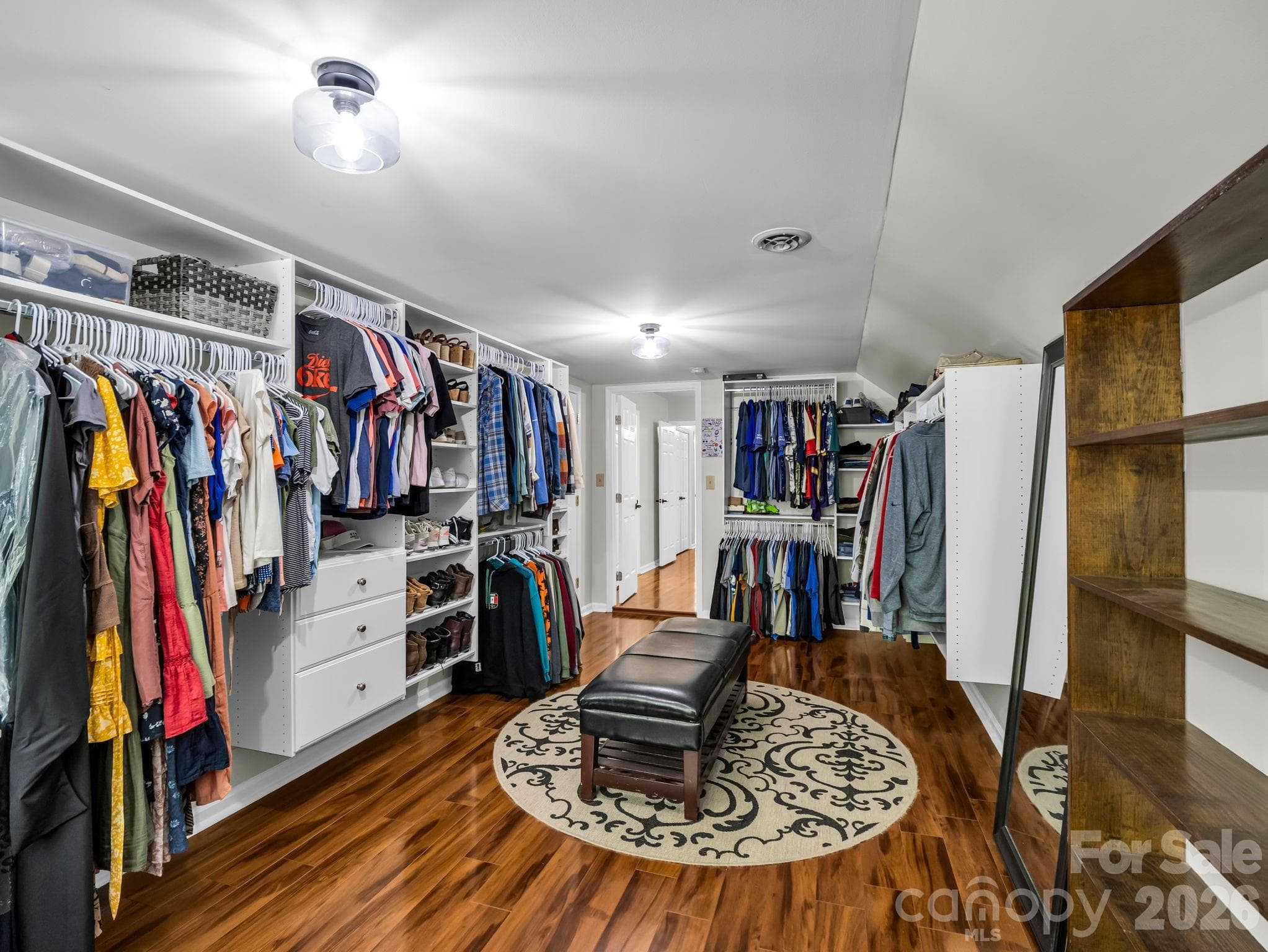 Large closet in Primary suite - 215 Hillcrest Drive, Columbus