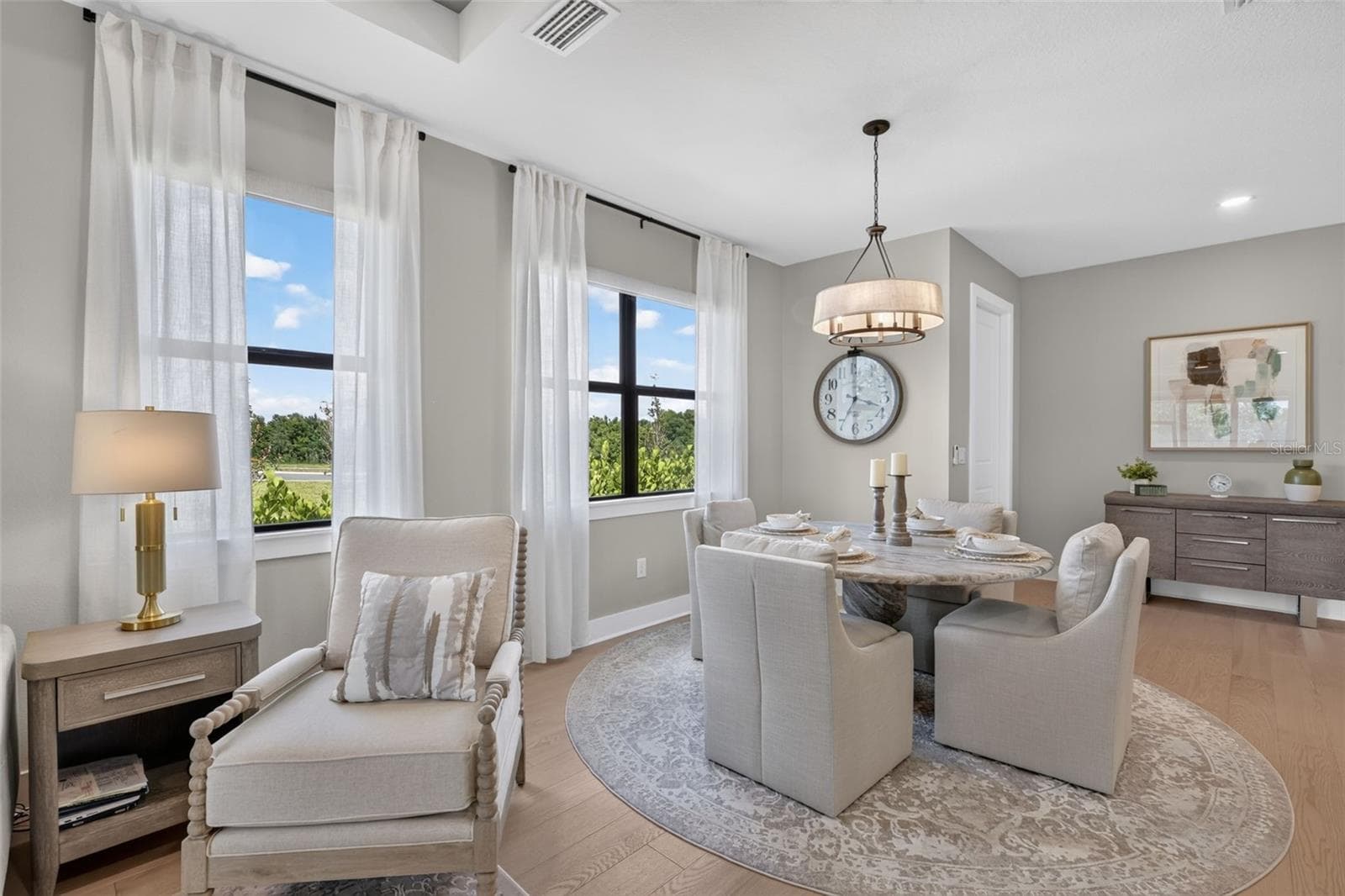Open Concept Dining and Living Room - 18911 DAYSPRING PL, VENICE