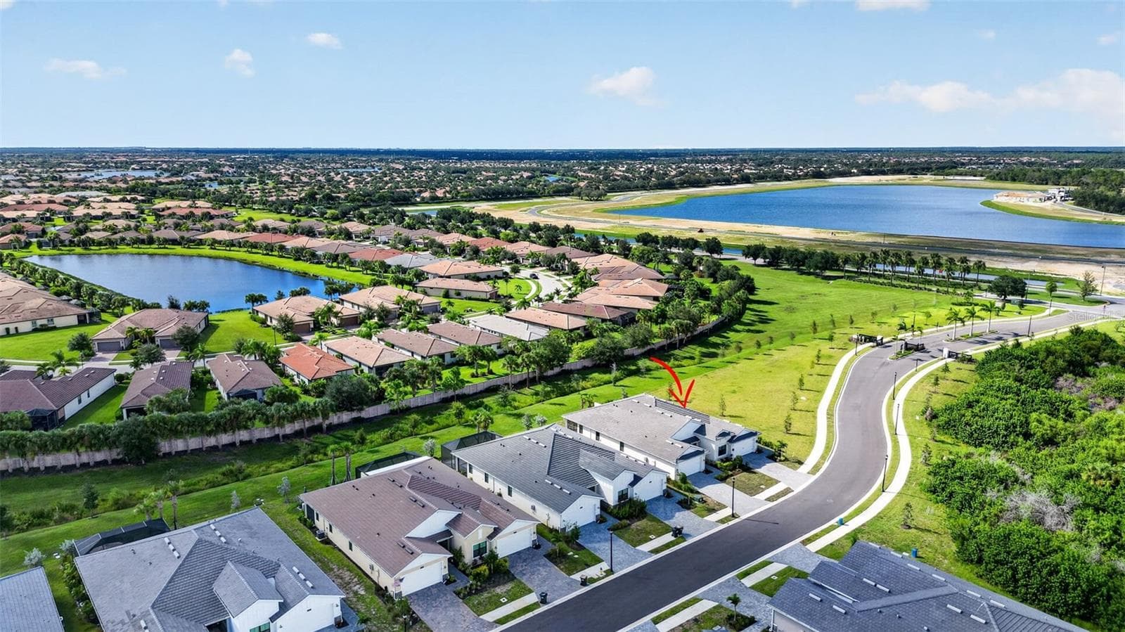 Aerial View - 18911 DAYSPRING PL, VENICE