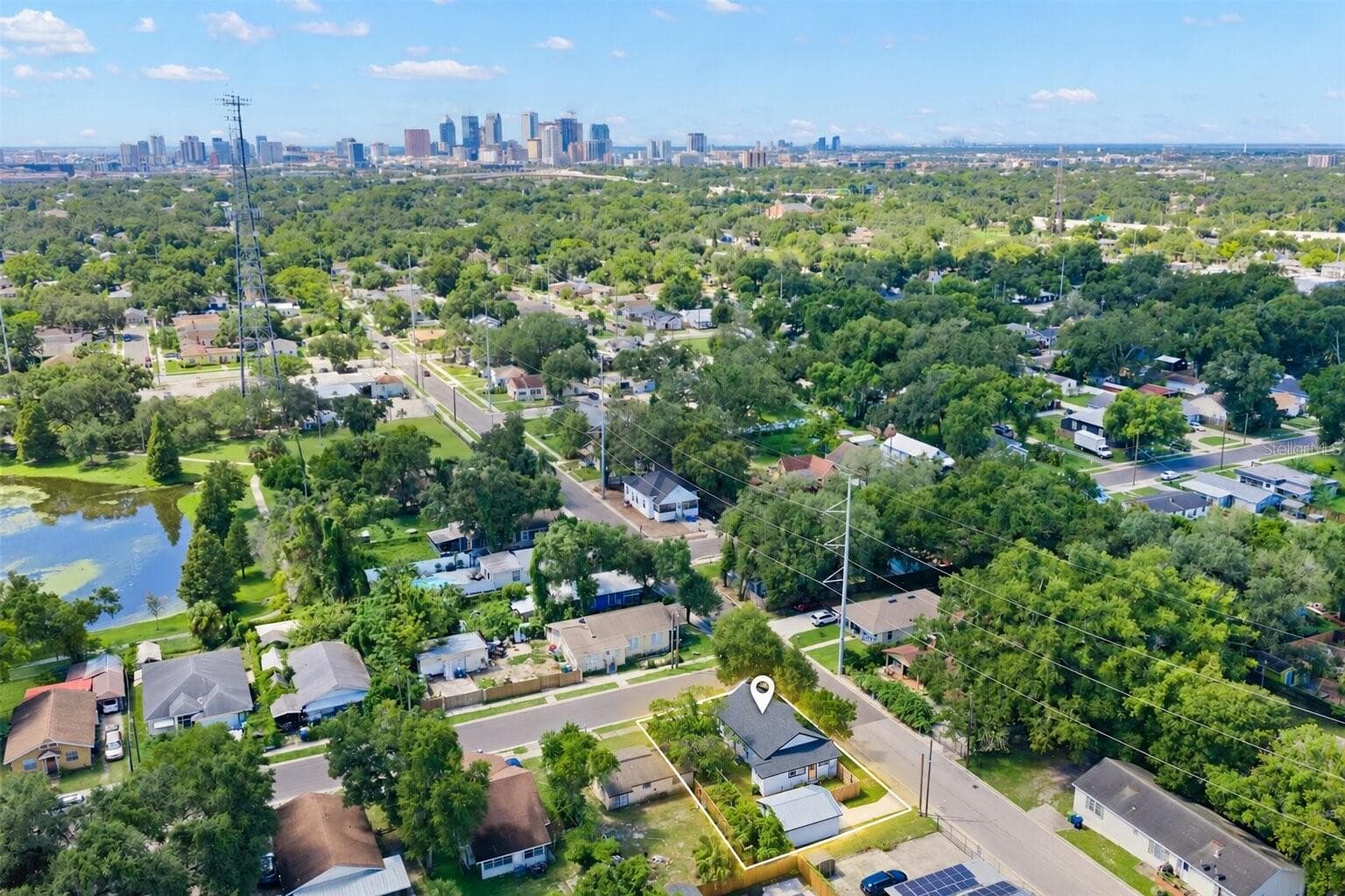 Downtown Tampa Skyline - 1202 E 32ND AVE, TAMPA