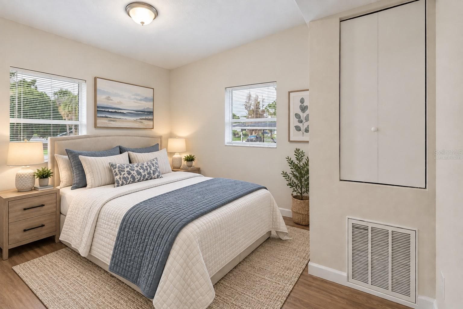Virtually Staged Bedroom 2 - 928 VIVIAN TER, DELTONA