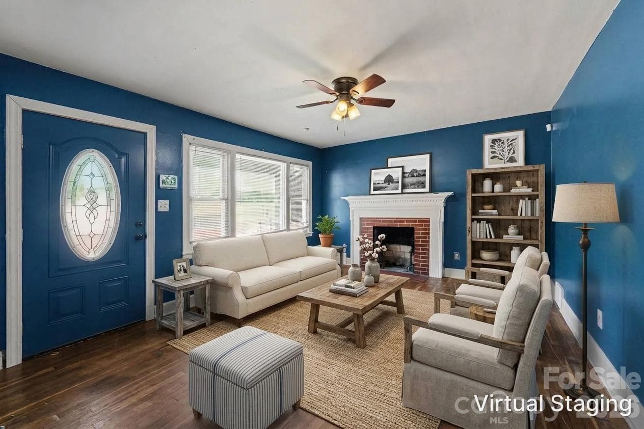 Virtually Staged - 4412 Reidsville Road, Winston Salem