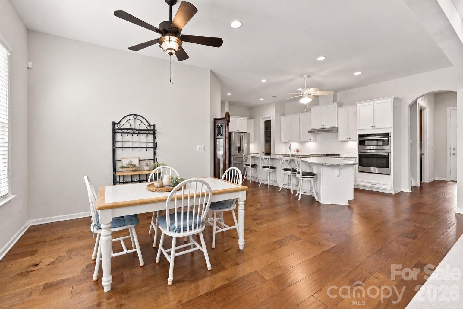 Spacious breakfast area easily seats 6-8 and is ideal for daily meals and casual entertaining. - 8504 Hope Run Court, Indian Land