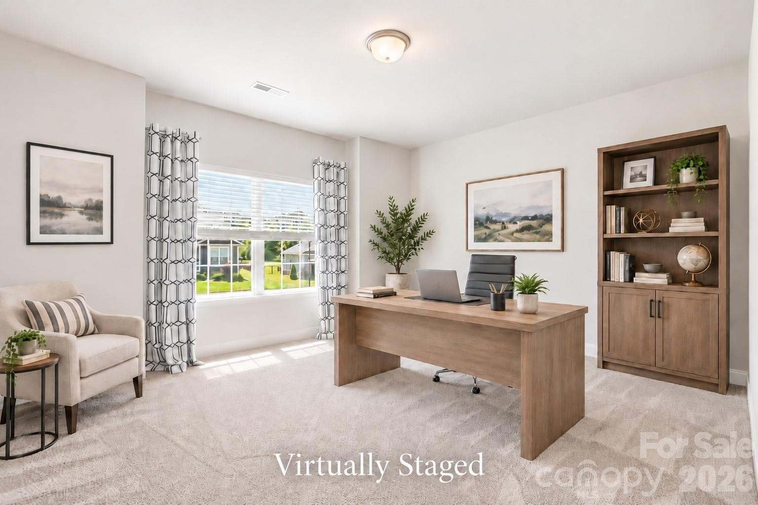 Main level office/BR - Virtually Staged - 11765 Glenwood Drive, Locust