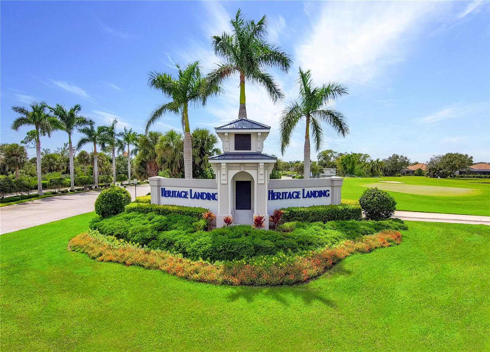 Entry to Heritage Landing - 14071 HERITAGE LANDING BLVD #346, PUNTA GORDA