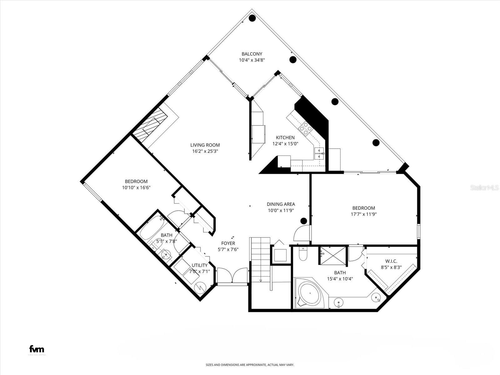 First-level floorplan - 947 SEDDON COVE WAY #947, TAMPA