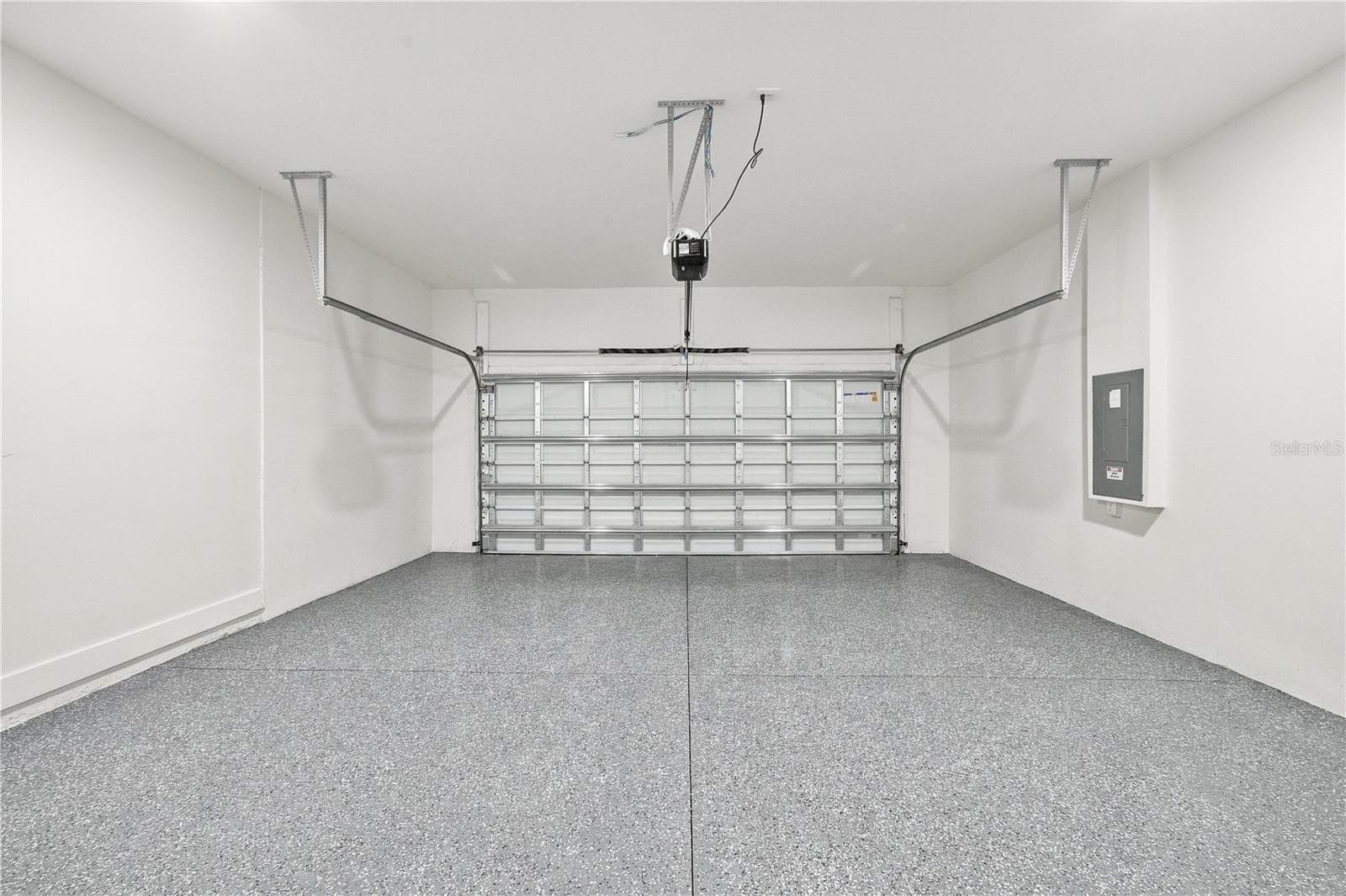 2 Car Garage with Finished walls and floor - 3320 TUPELO AVE, NORTH PORT