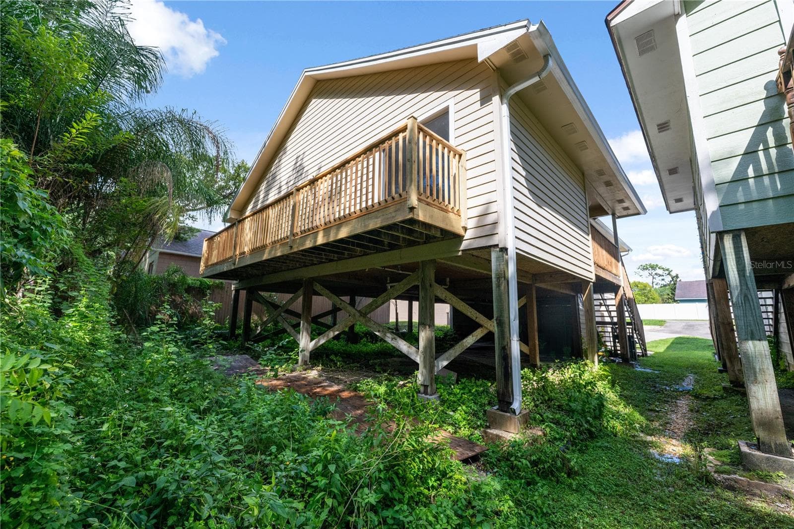 Wooded backyard - 9848 PINEY POINT CIR, ORLANDO