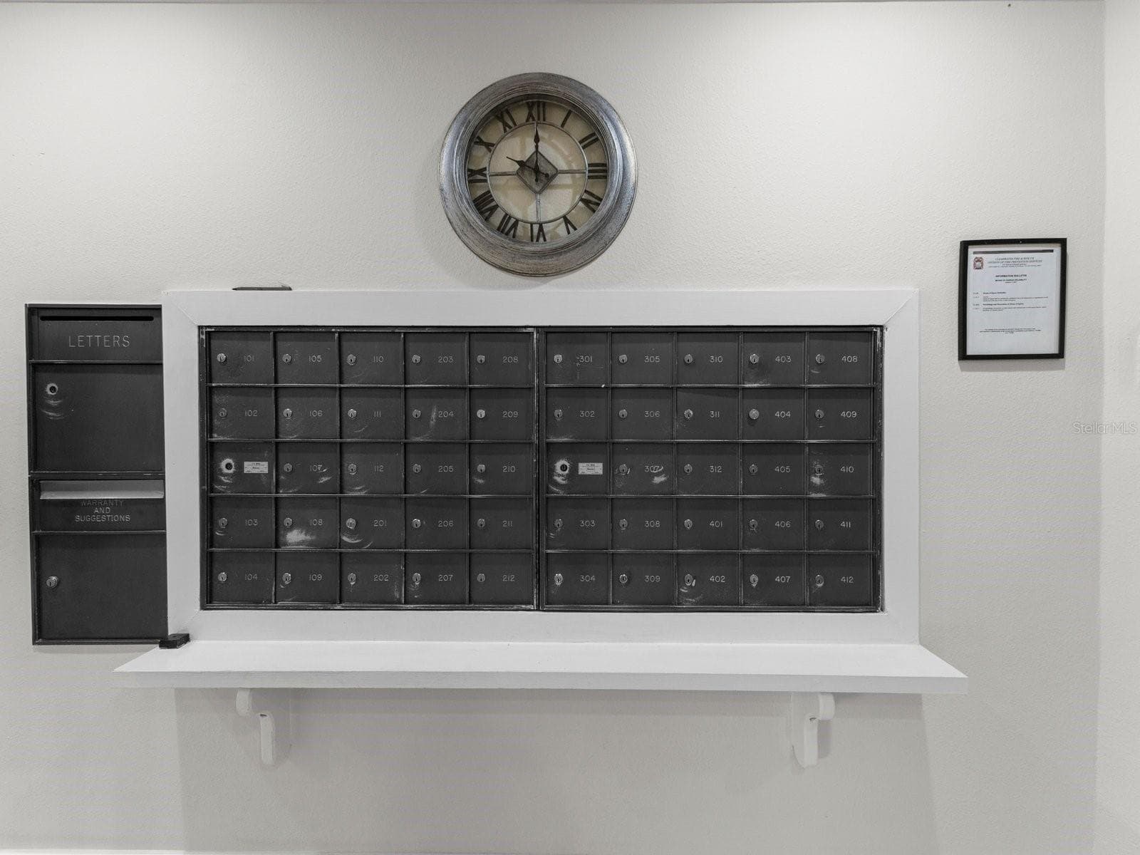 Lobby mail center - 3076 EASTLAND BLVD #203, CLEARWATER