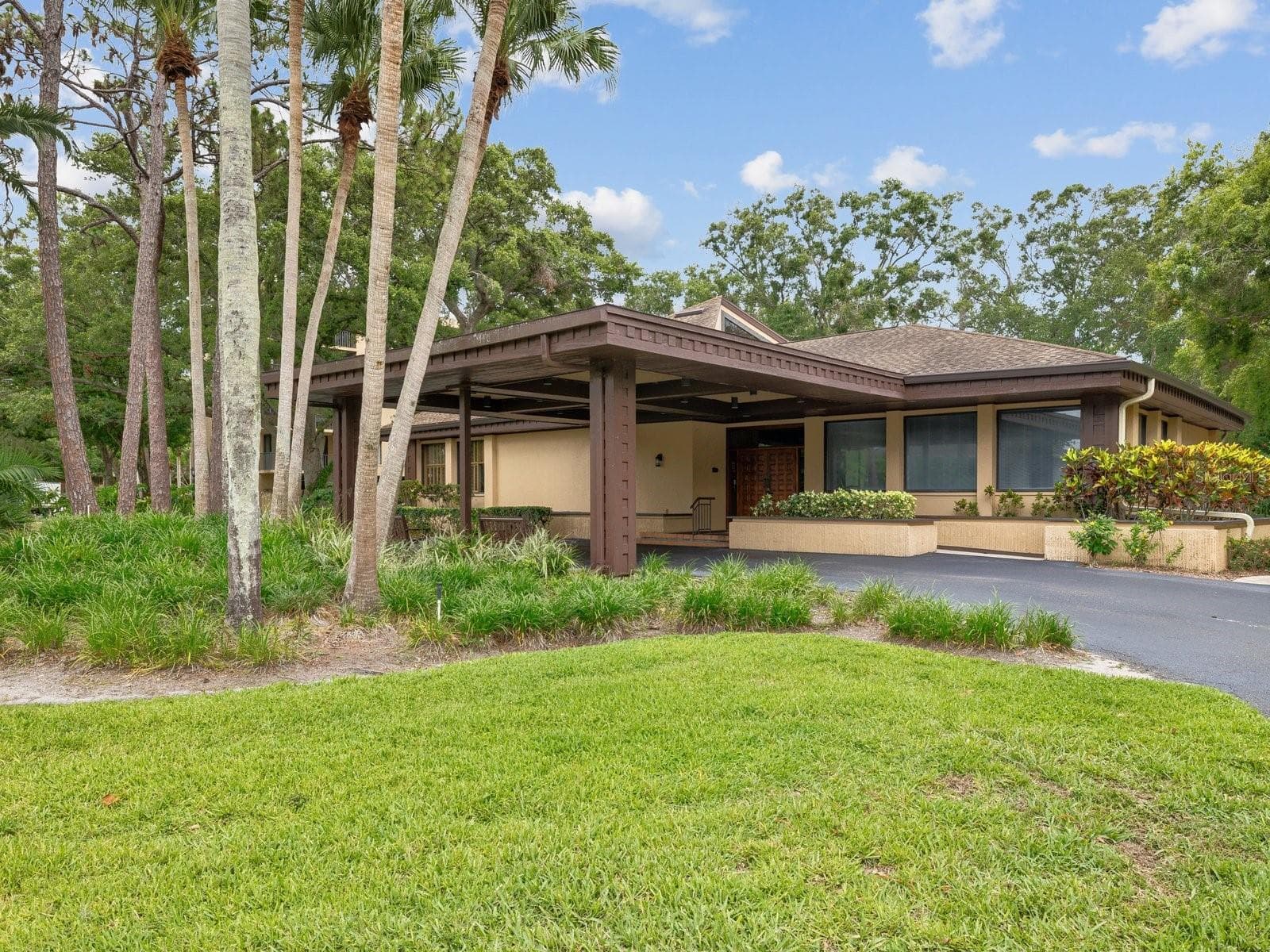 Clubhouse with planned activities - 3076 EASTLAND BLVD #203, CLEARWATER