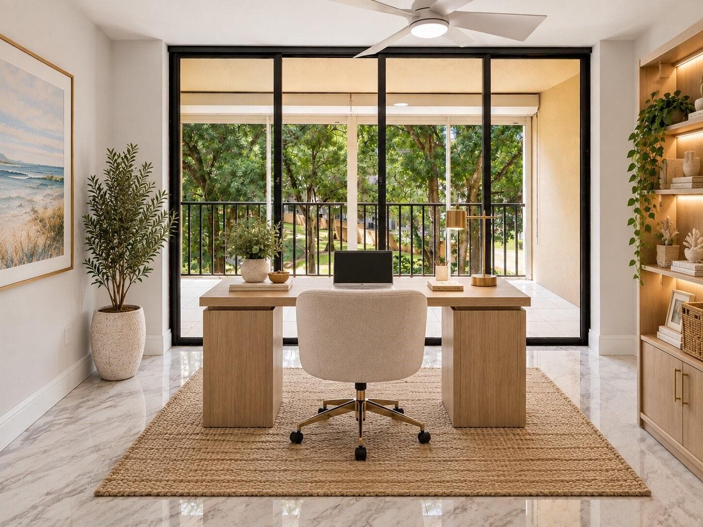 Virtural Stage Bonus Room as an Office Space - 3076 EASTLAND BLVD #203, CLEARWATER
