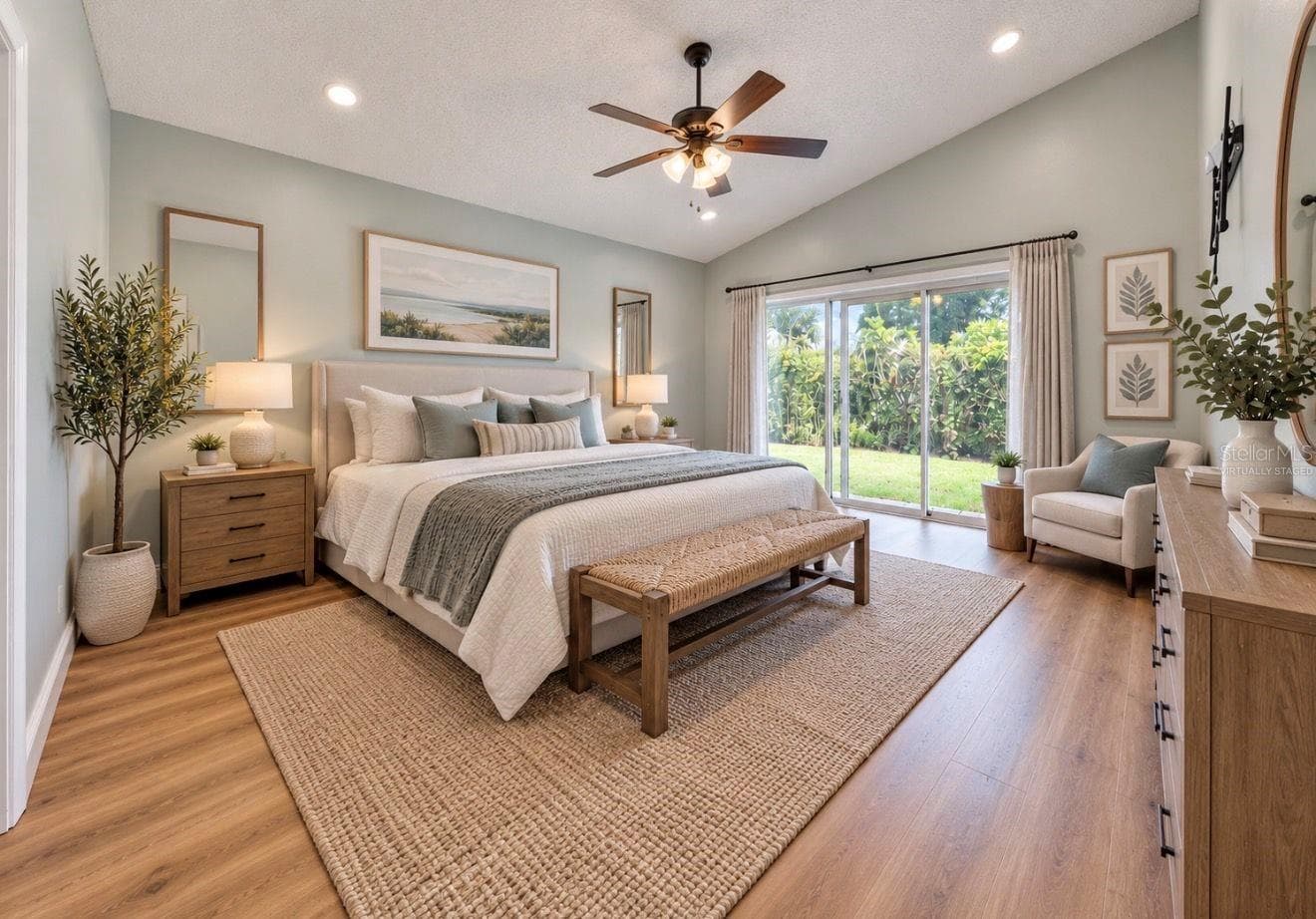 Virtually staged- Primary Suite - 4115 MURFIELD DR E, BRADENTON