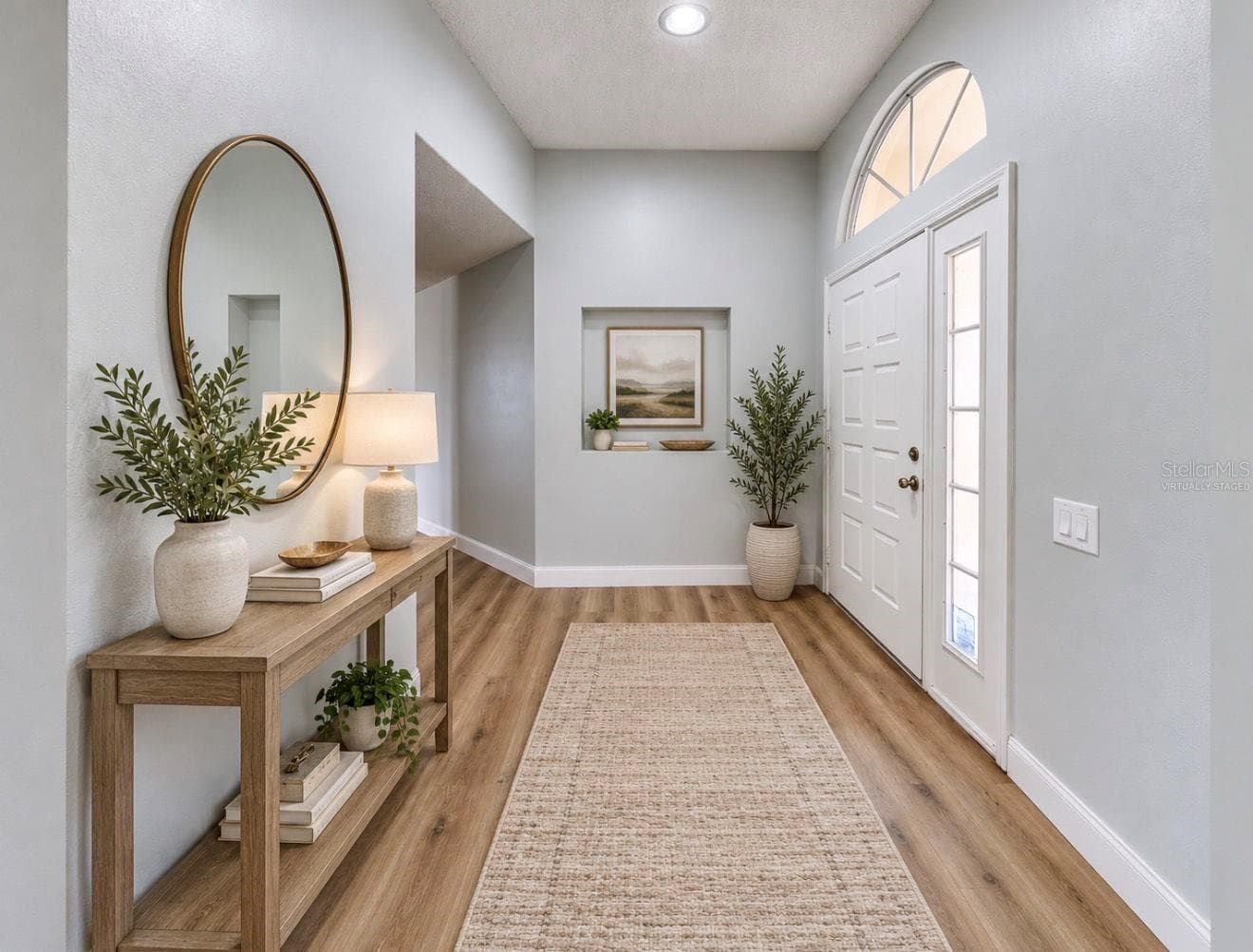 Virtually staged- entryway - 4115 MURFIELD DR E, BRADENTON