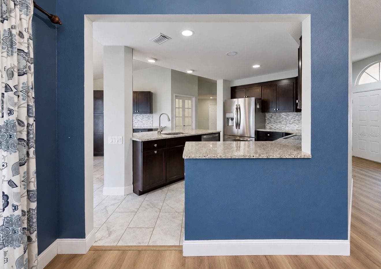 Kitchen from Living Room - 4115 MURFIELD DR E, BRADENTON