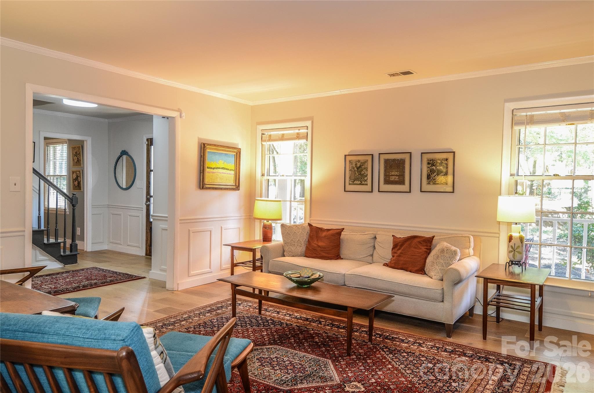 Living Room - 500 Laurel Fork Drive, Matthews