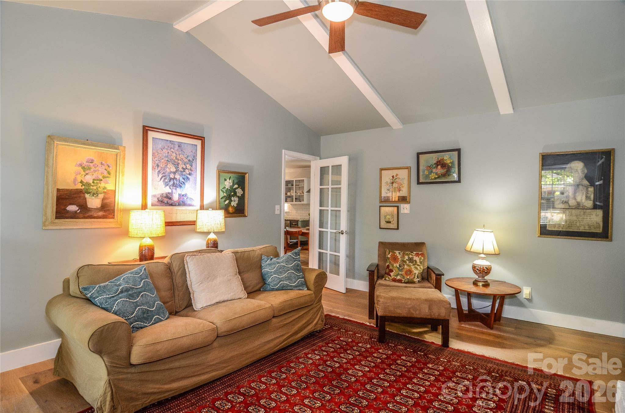 Library with Vaulted Ceiling - 500 Laurel Fork Drive, Matthews