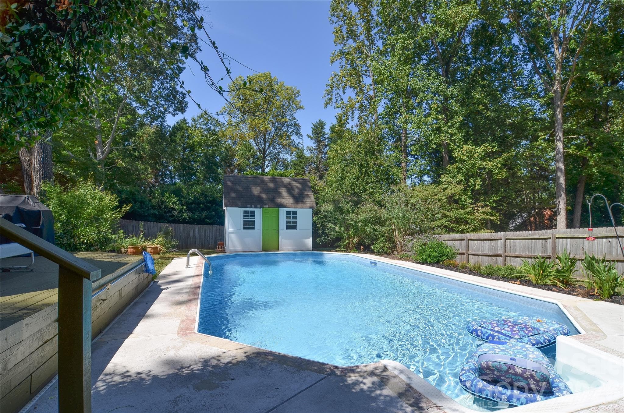 Pool and Pool Shed - 500 Laurel Fork Drive, Matthews
