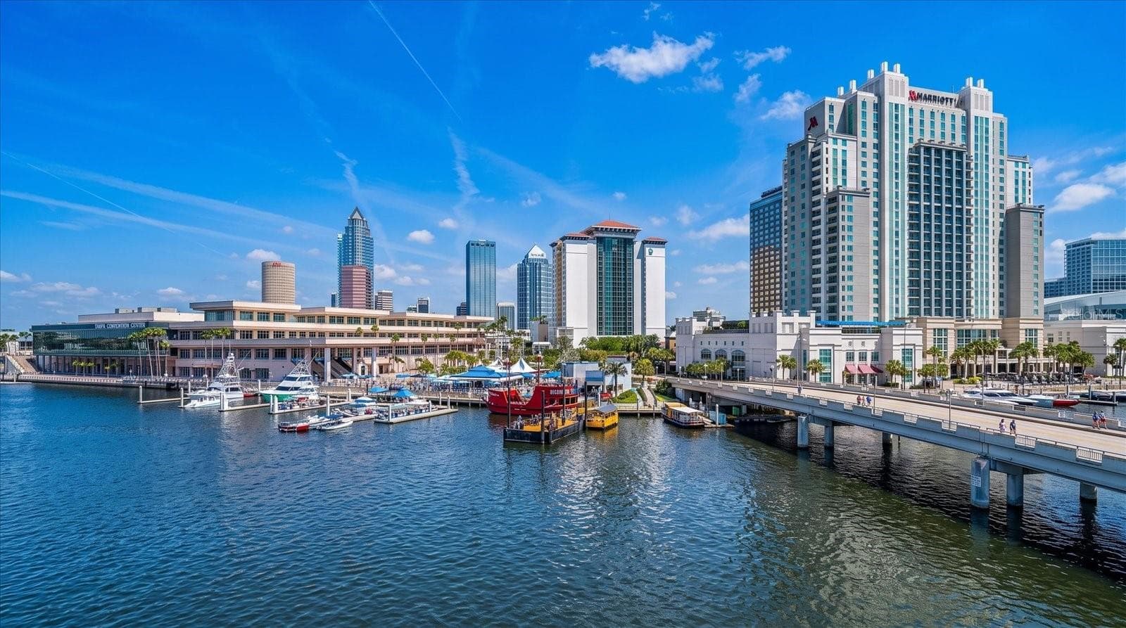 View looking across the Harbour Island bridge - 947 SEDDON COVE WAY #947, TAMPA