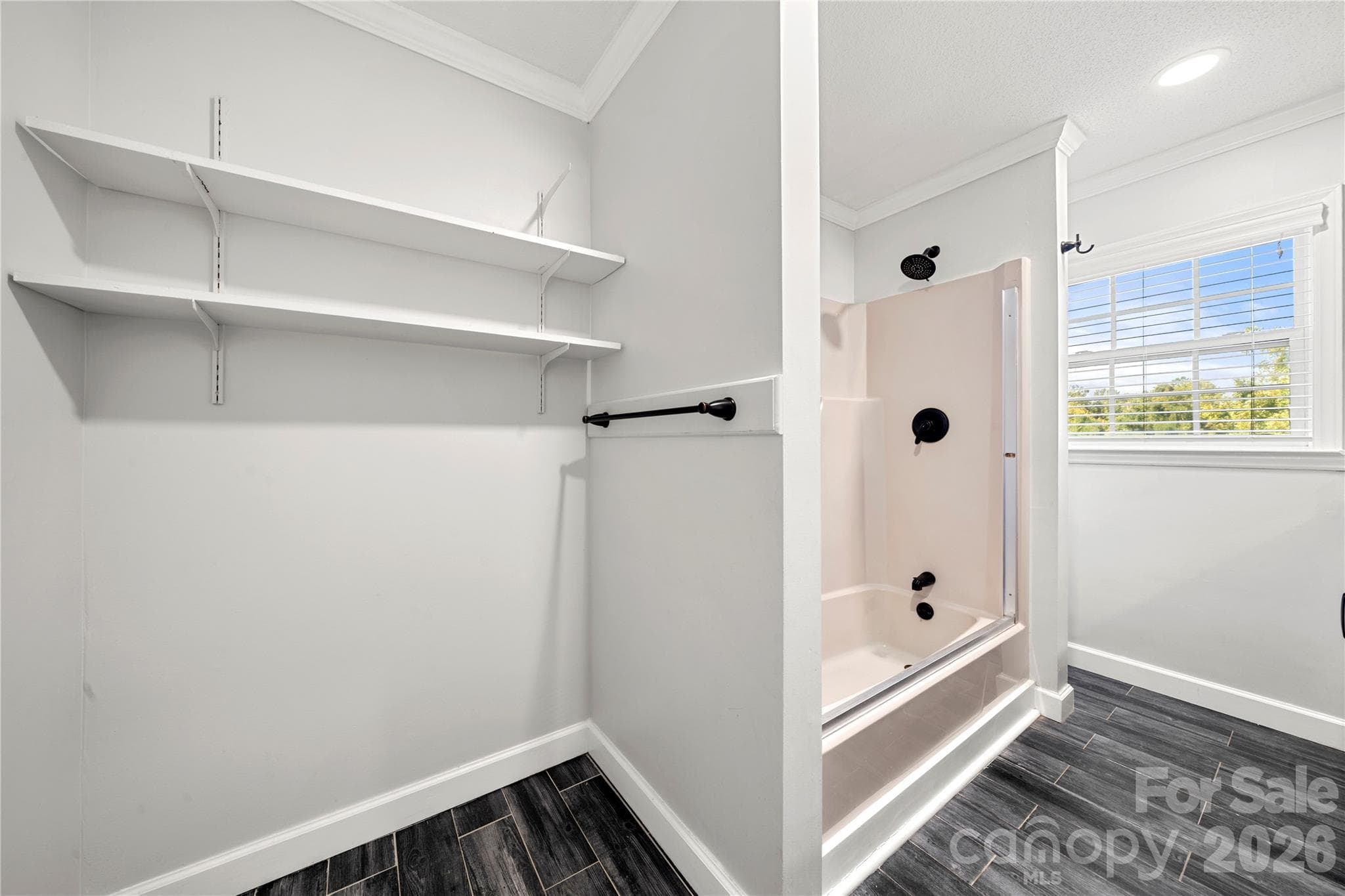 Main level secondary bathroom - additional storage - 109 Woodside Avenue, Gastonia