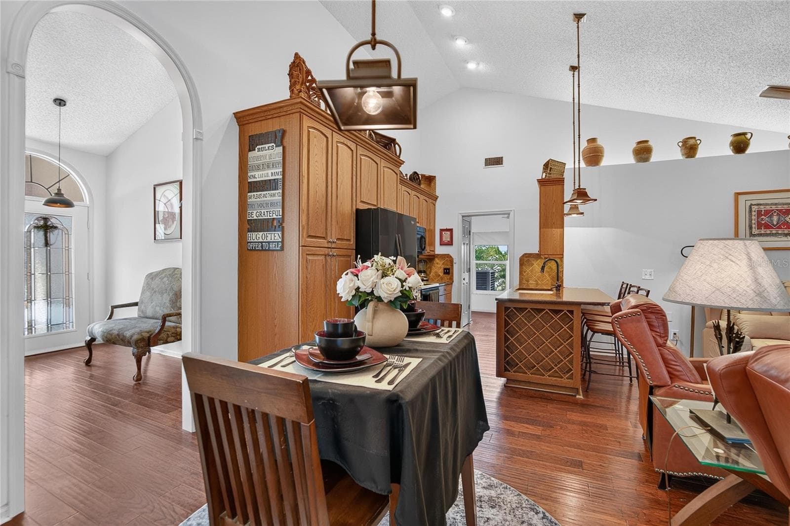Dinette to Kitchen View - 2010 RIVER PARK CT, VALRICO