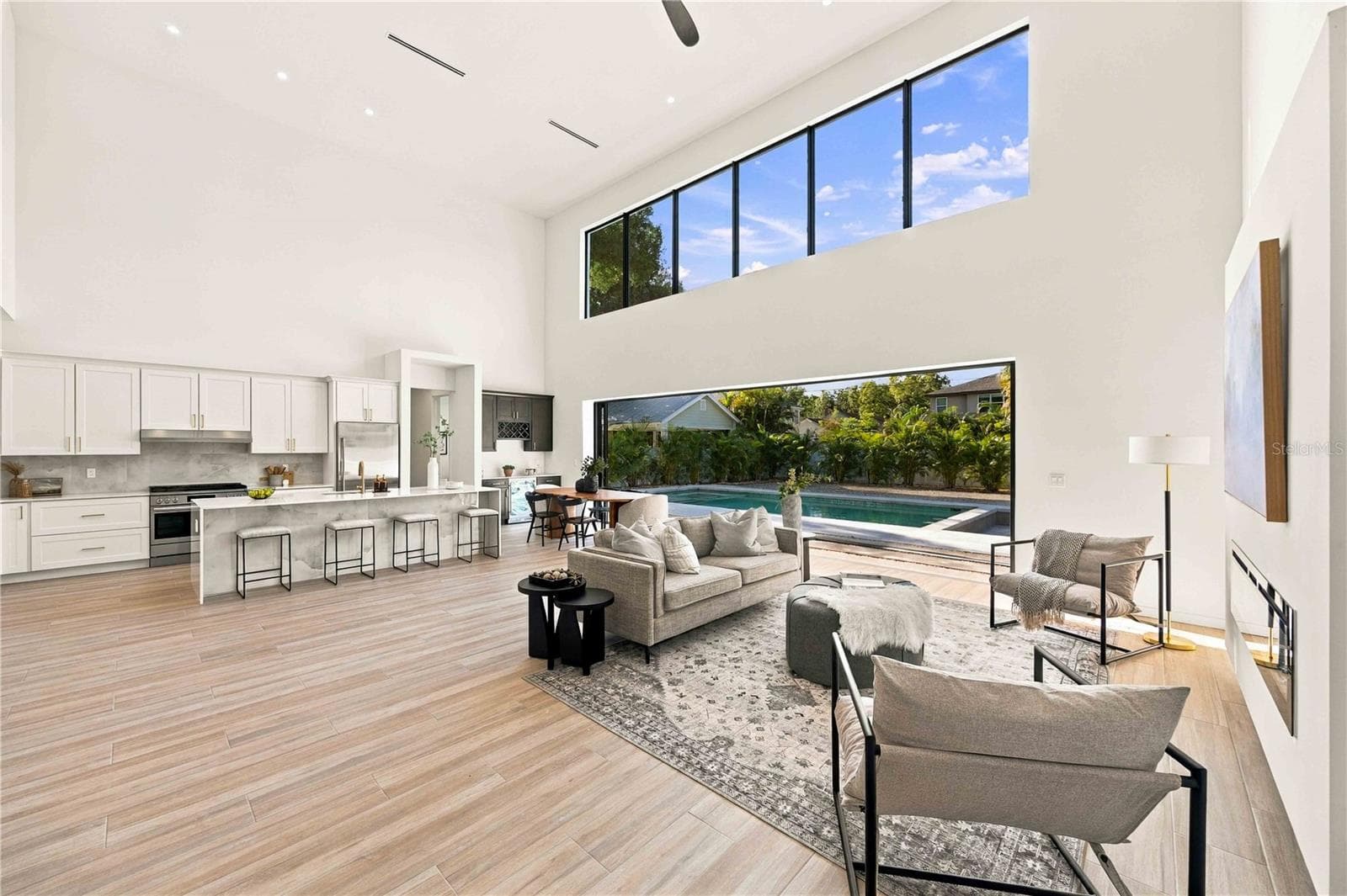 Open floor plan - 2258 ARLINGTON ST, SARASOTA