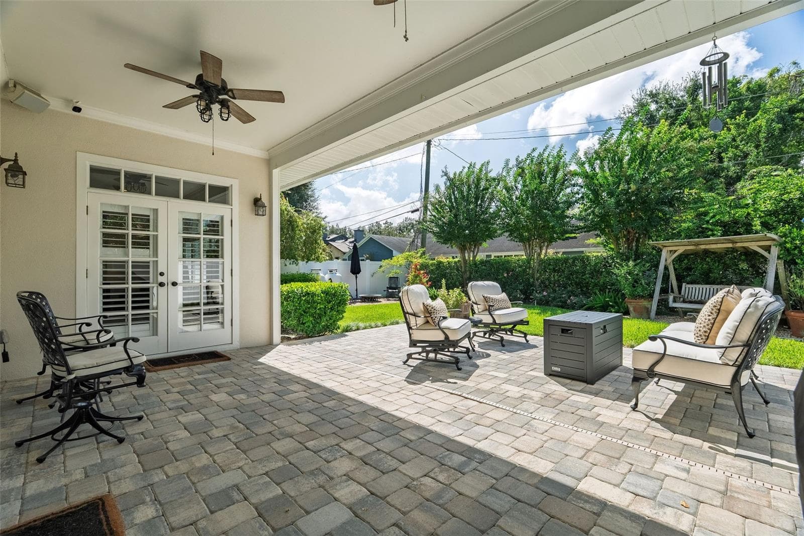 Back patio - 1230 NORWOOD PL, ORLANDO