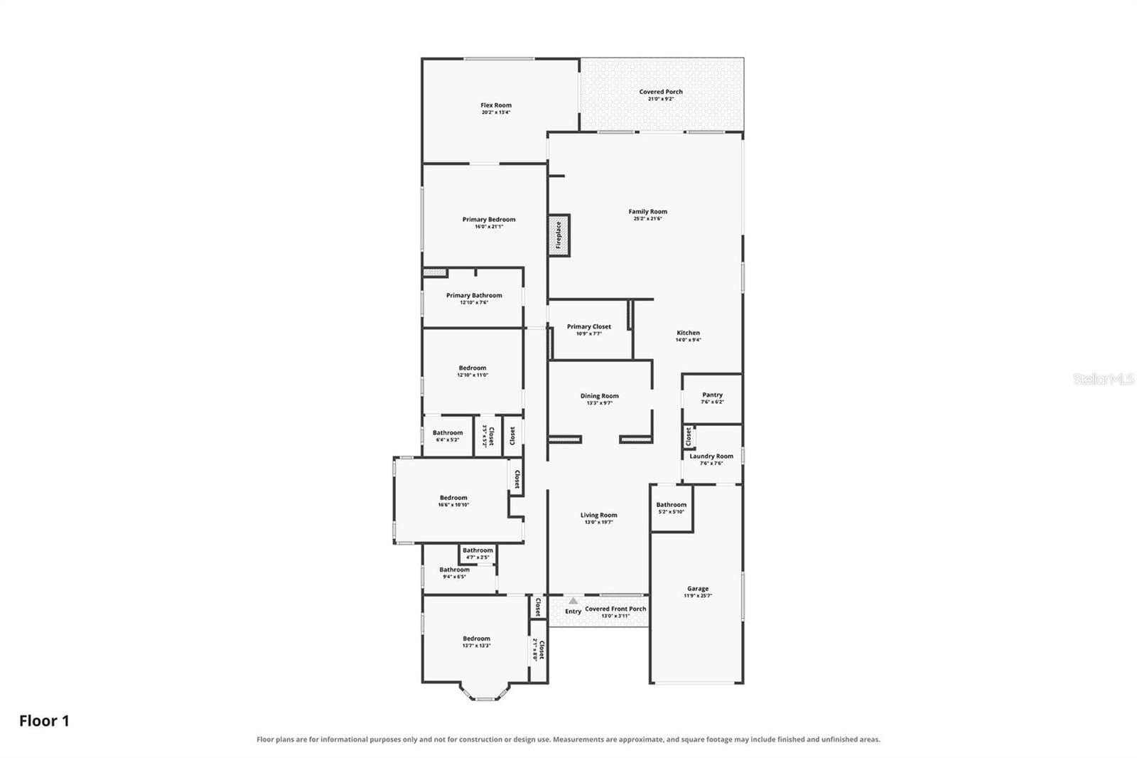 Floor plan - 1230 NORWOOD PL, ORLANDO