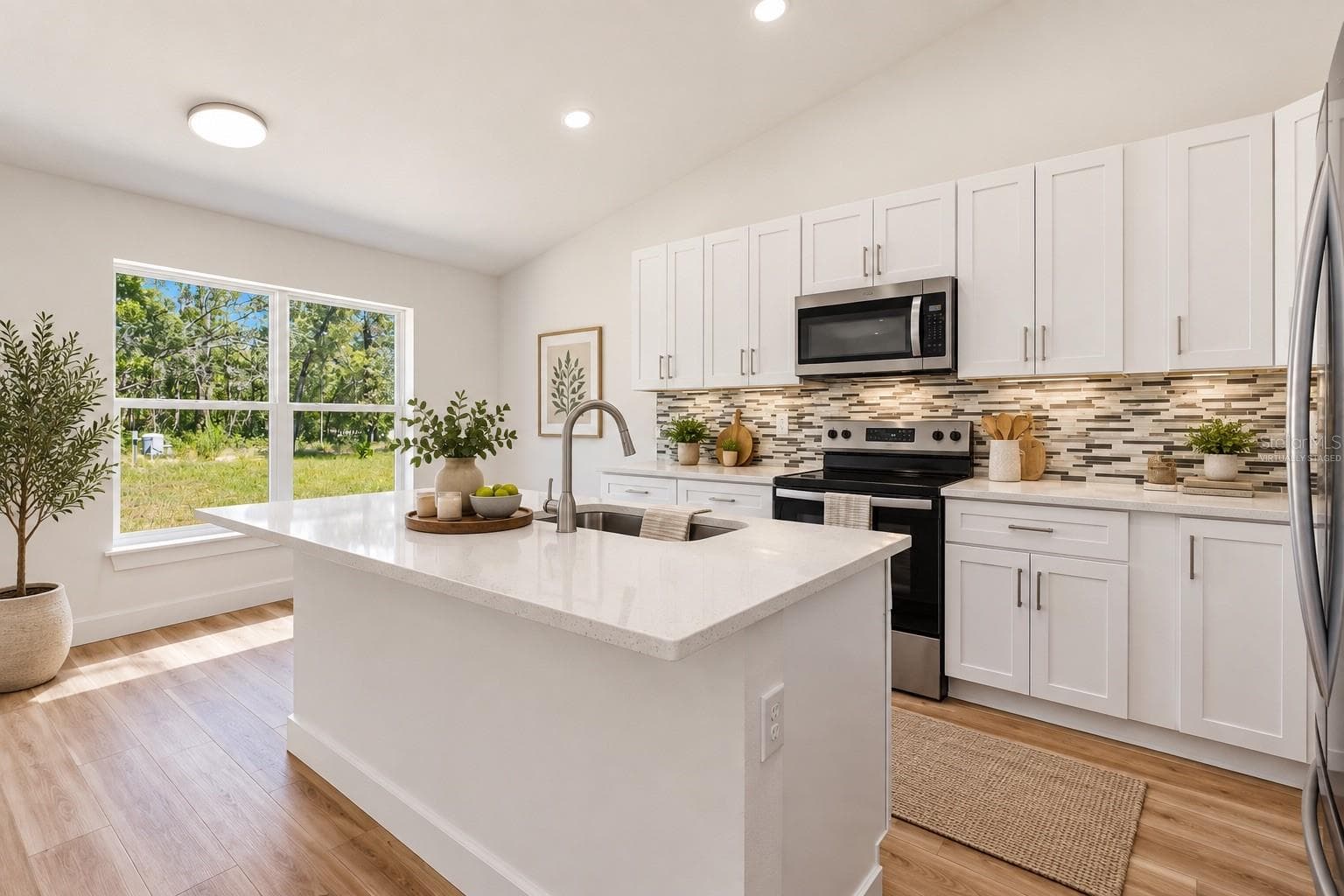 Virtually StagedKitchen - 14586 MOCKING WREN RD, WEEKI WACHEE