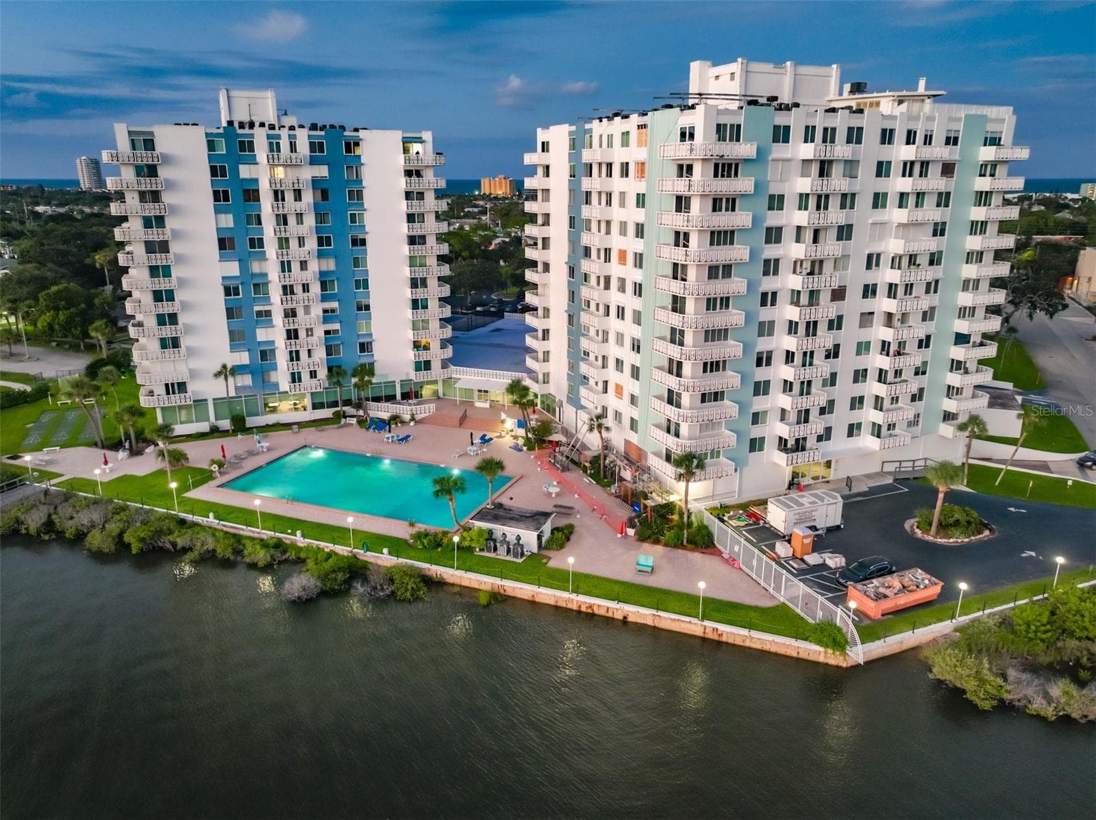 Condominium at 925 N HALIFAX AVE #910, DAYTONA BEACH, photo 69 of 75