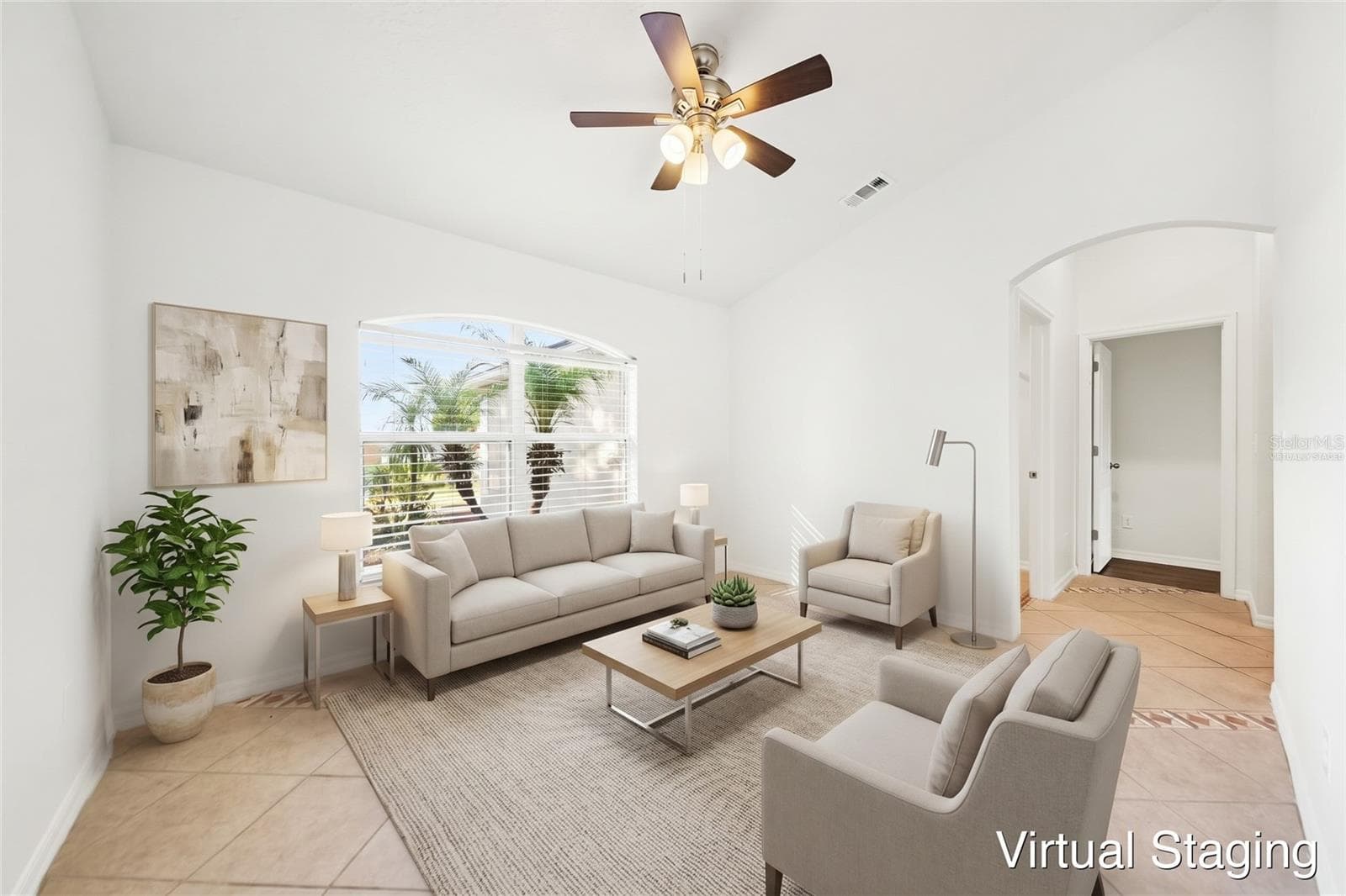 Virtually staged - 10423 LAKE HASSON CIR, CLERMONT