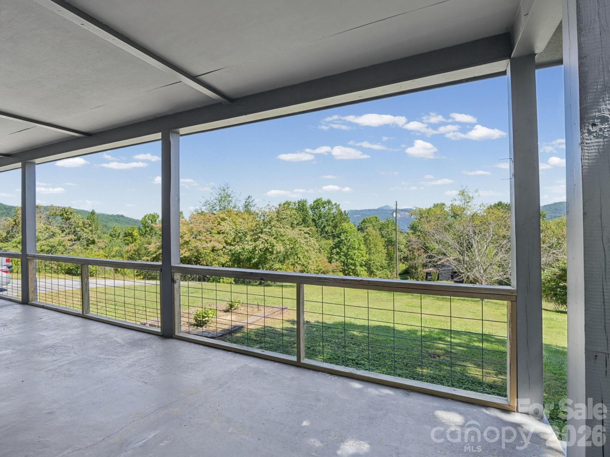 Great views from front porch - 727 E Lyda Road, Hendersonville