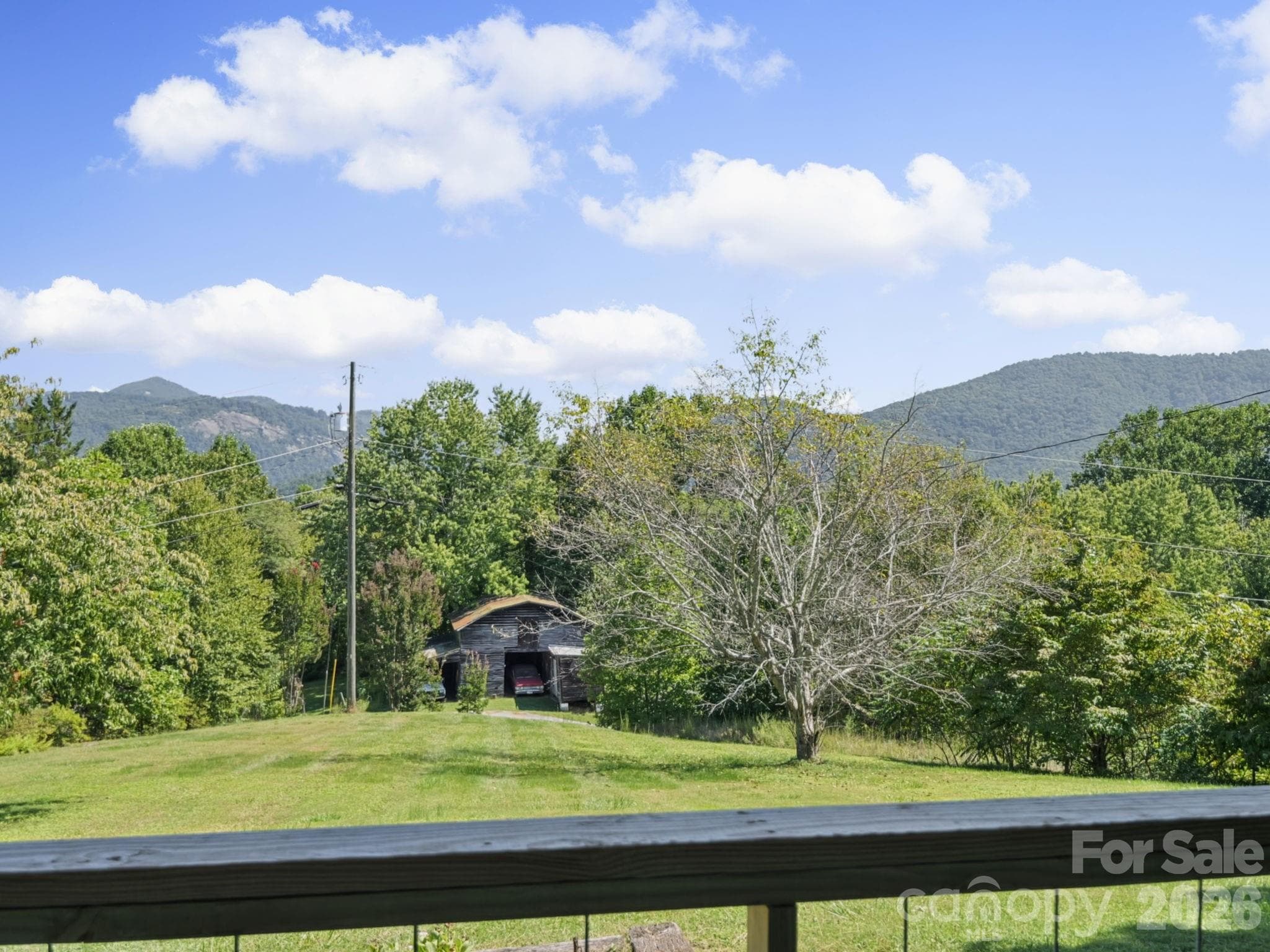 Amazing Front porch view - 727 E Lyda Road, Hendersonville