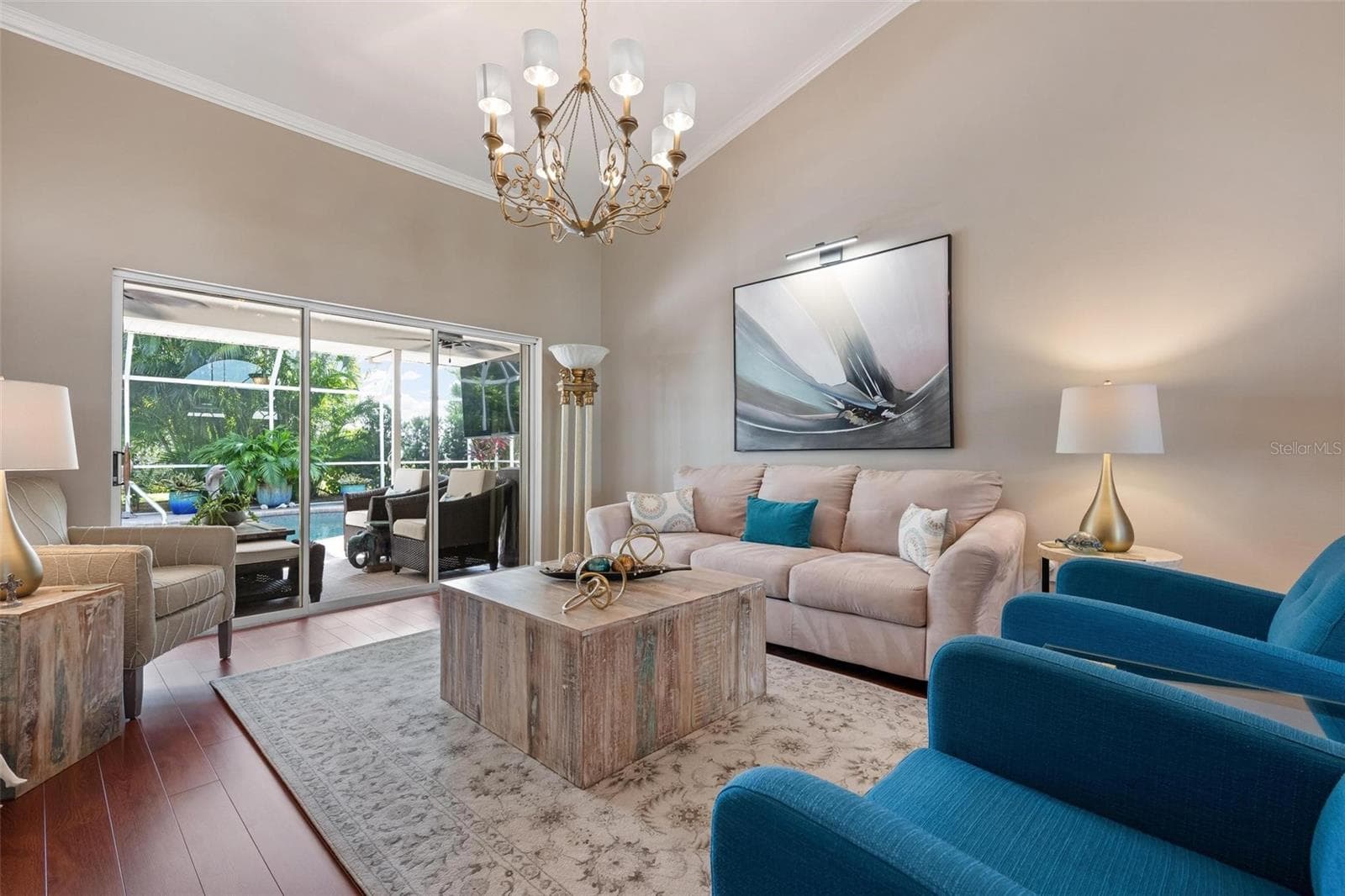 Living Room - 512 WARWICK DR, VENICE