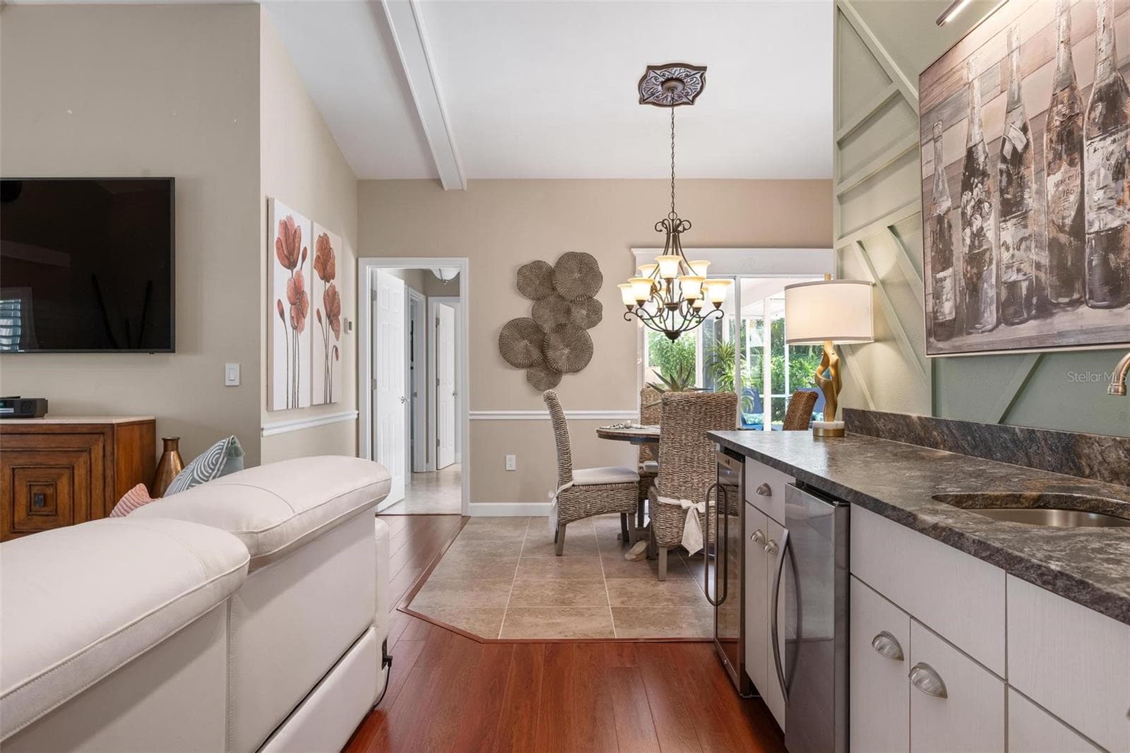 Great Room/Dinette - 512 WARWICK DR, VENICE